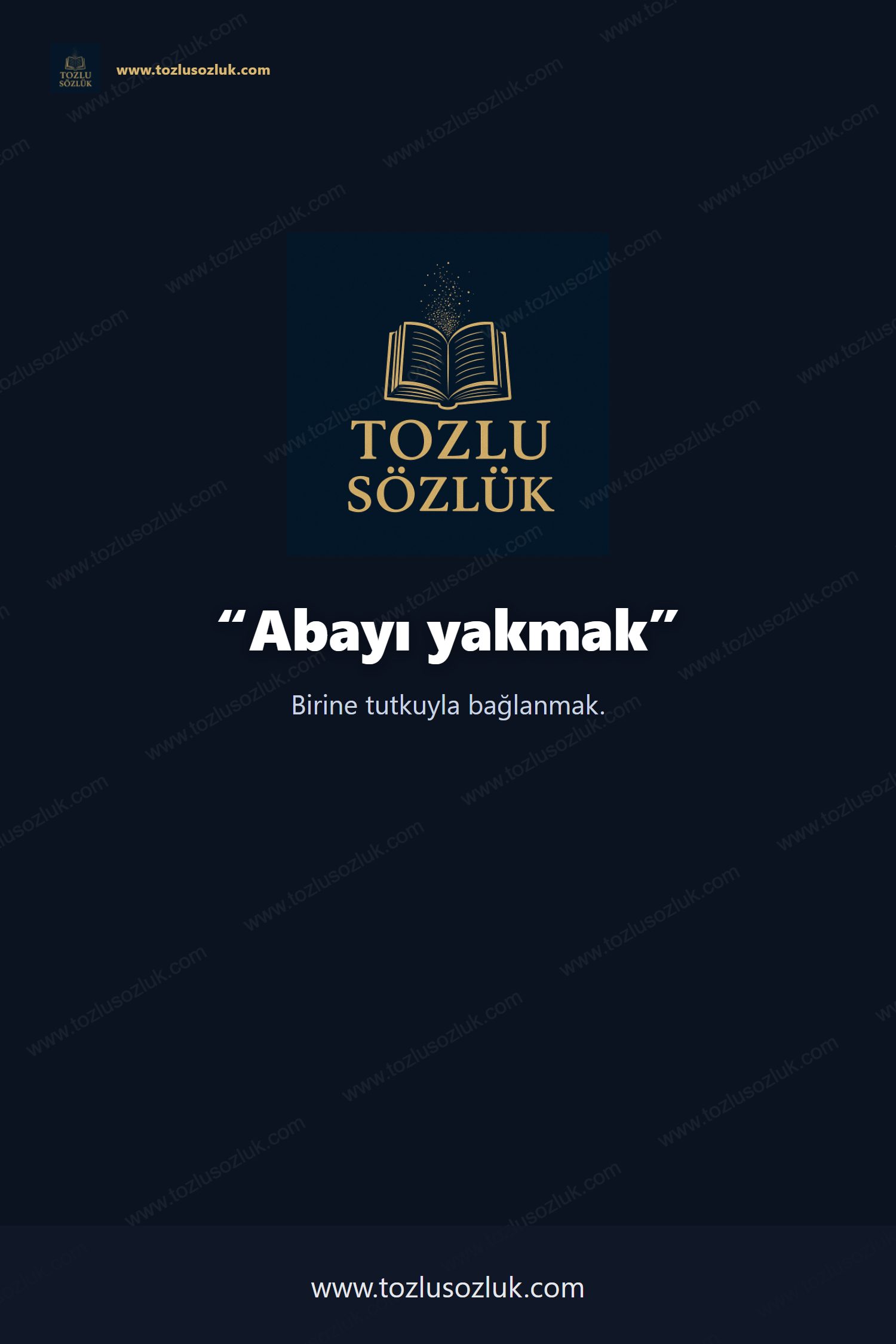 Abayı yakmak Pinterest görseli