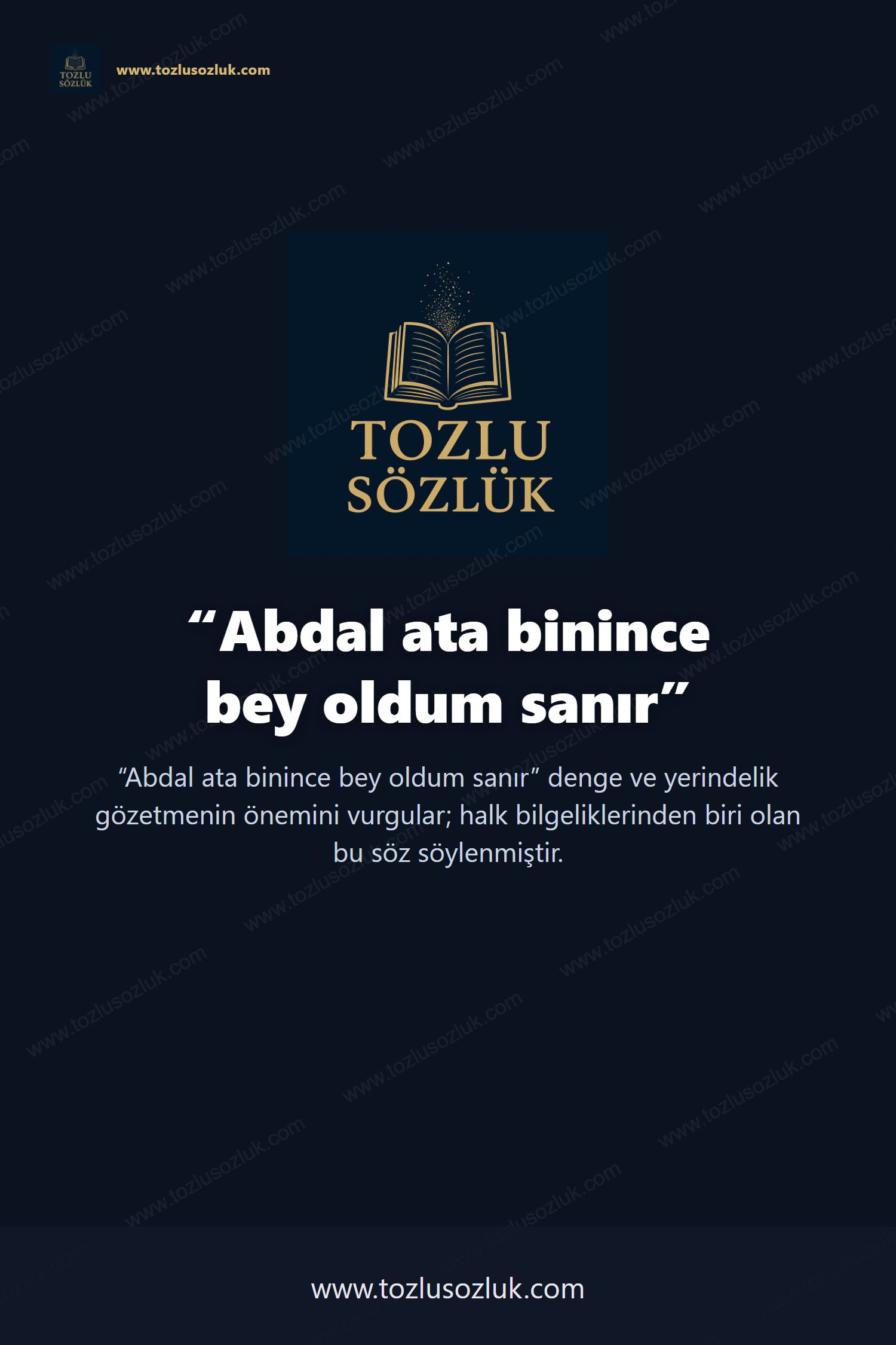 Abdal ata binince bey oldum sanır Pinterest görseli