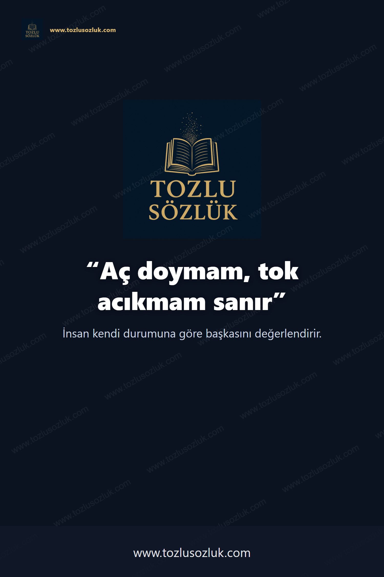 Aç doymam, tok acıkmam sanır Pinterest görseli