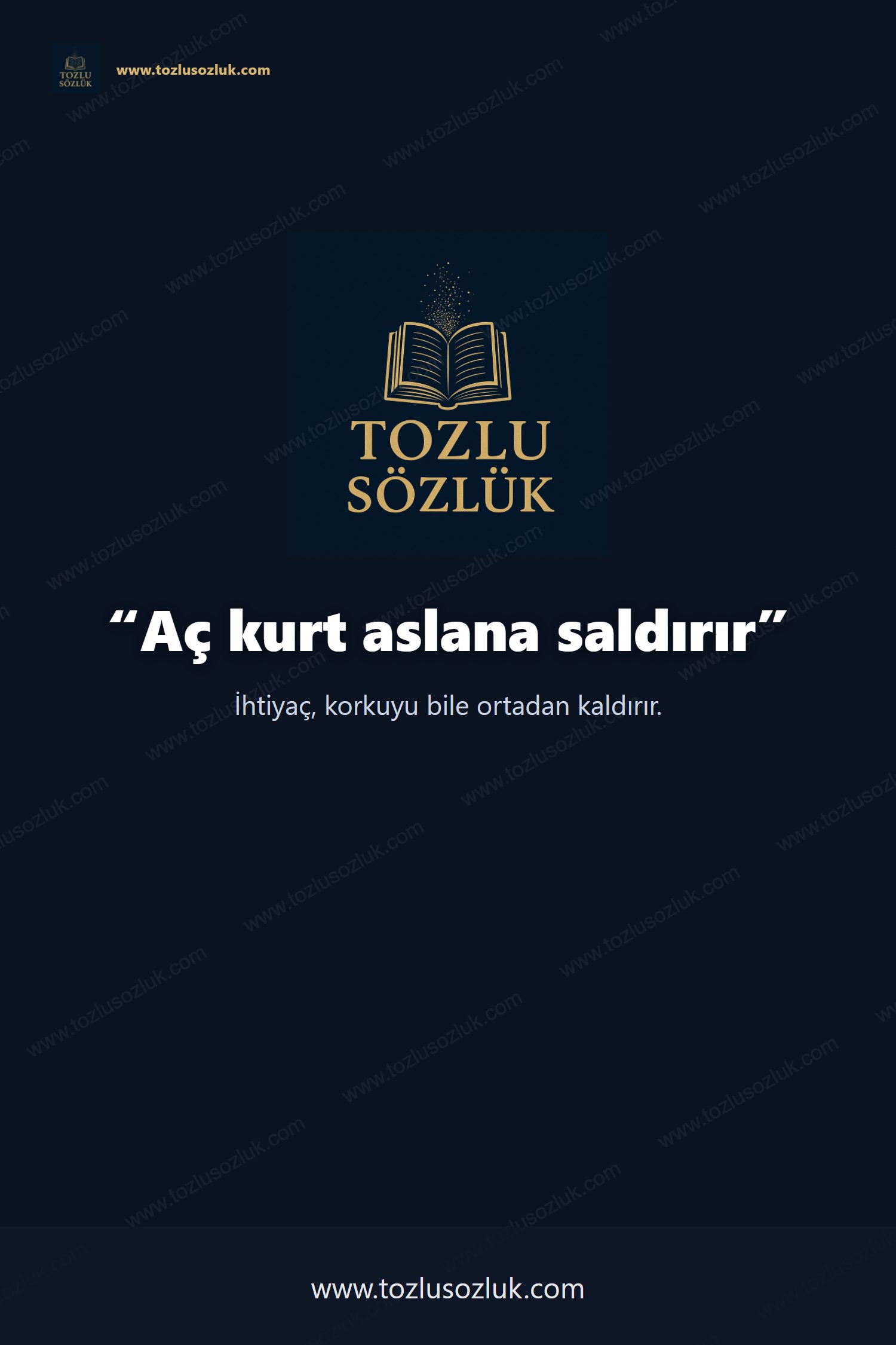 Aç kurt aslana saldırır Pinterest görseli