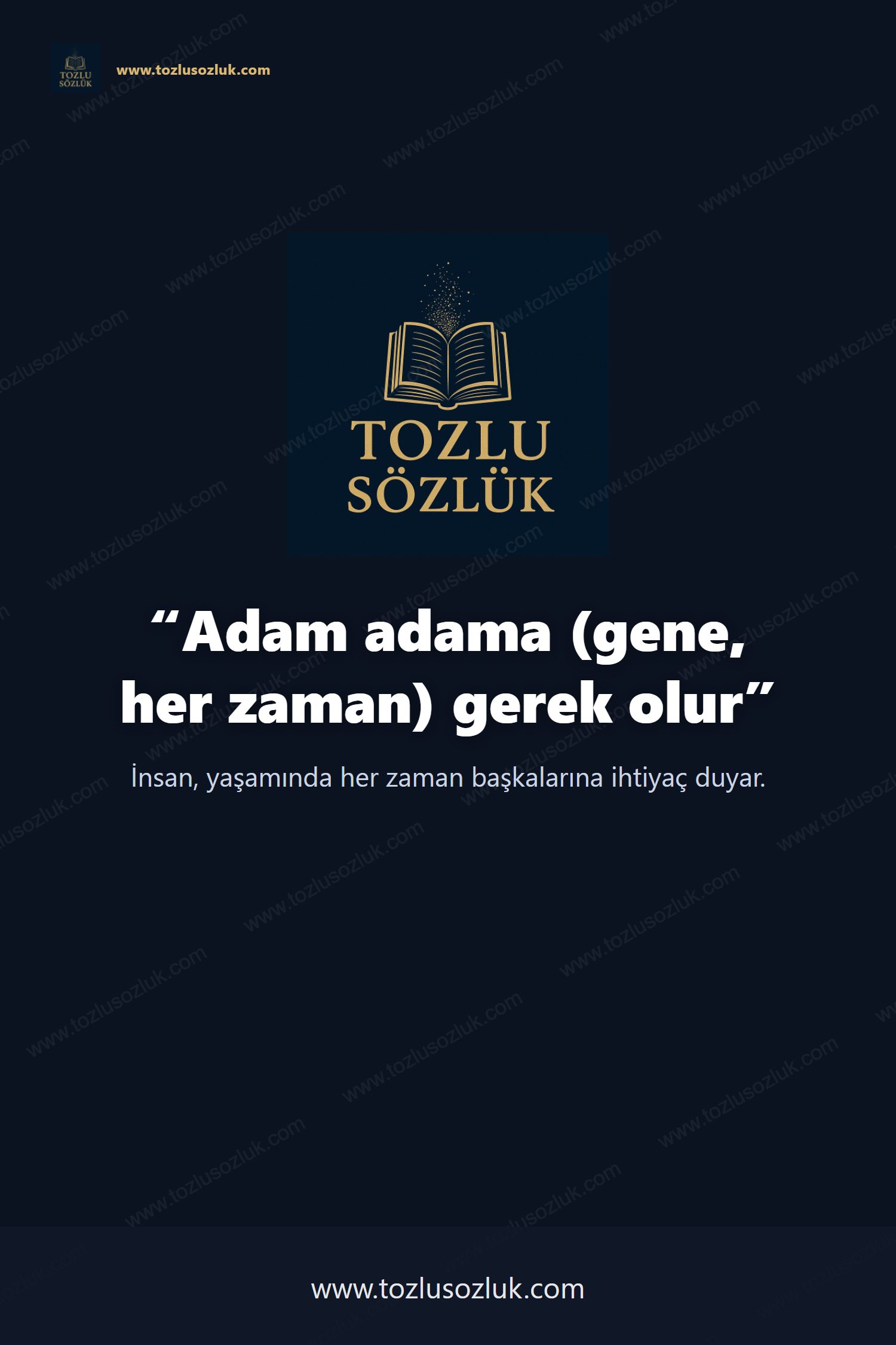 Adam adama (gene, her zaman) gerek olur Pinterest görseli