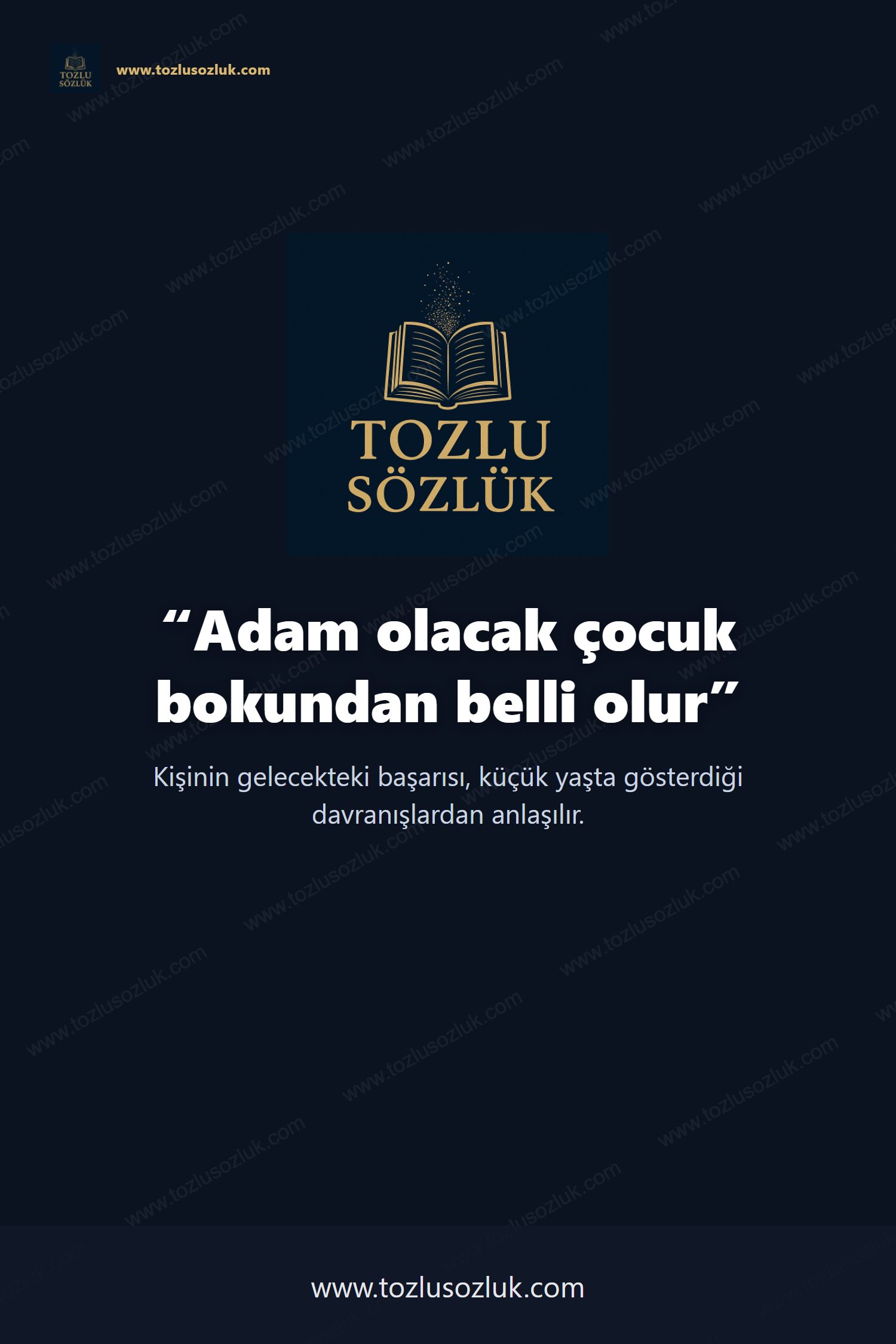 Adam olacak çocuk bokundan belli olur Pinterest görseli