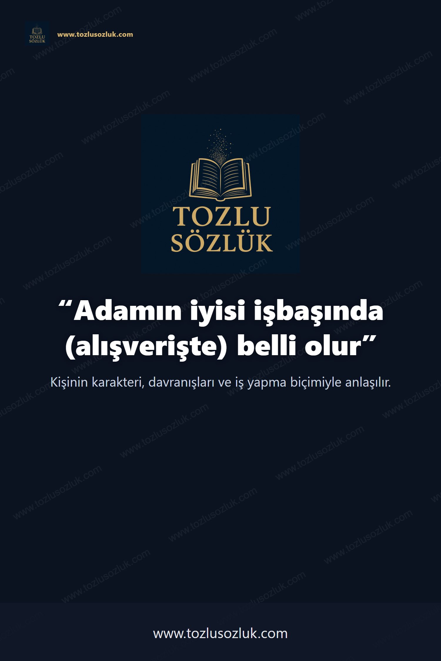 Adamın iyisi işbaşında (alışverişte) belli olur Pinterest görseli