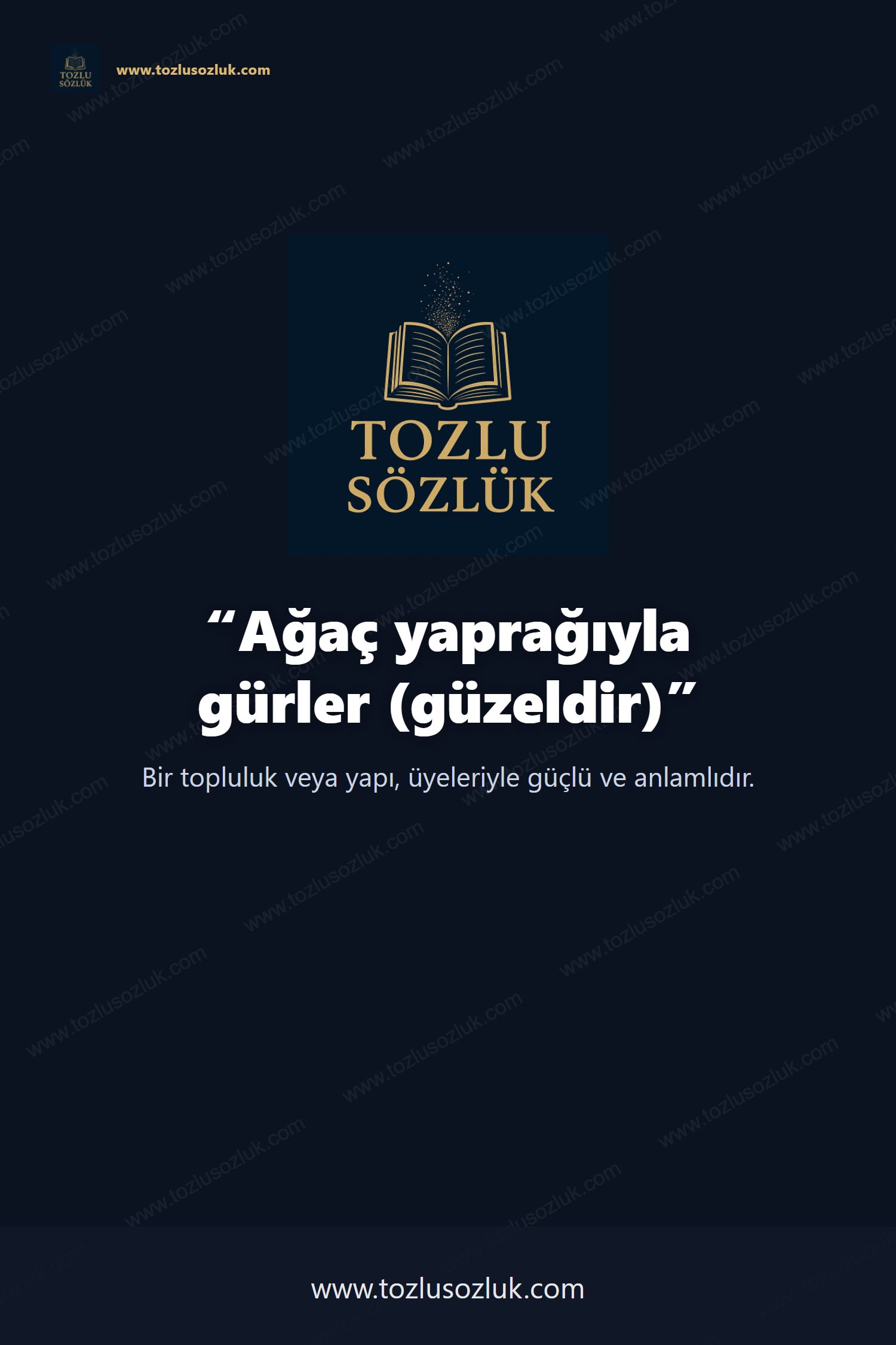 Ağaç yaprağıyla gürler (güzeldir) Pinterest görseli