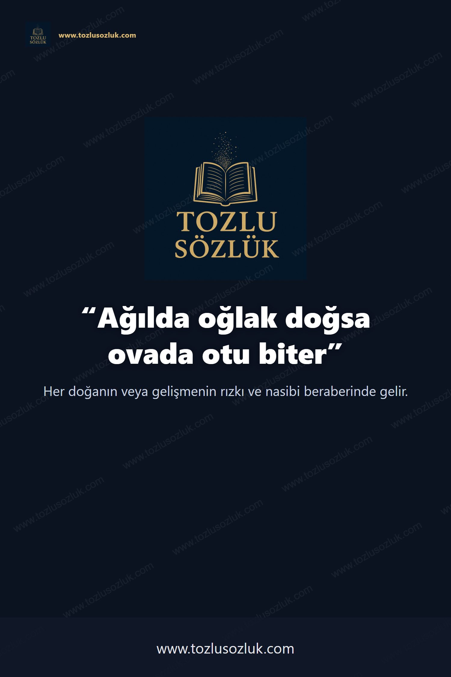 Ağılda oğlak doğsa ovada otu biter Pinterest görseli