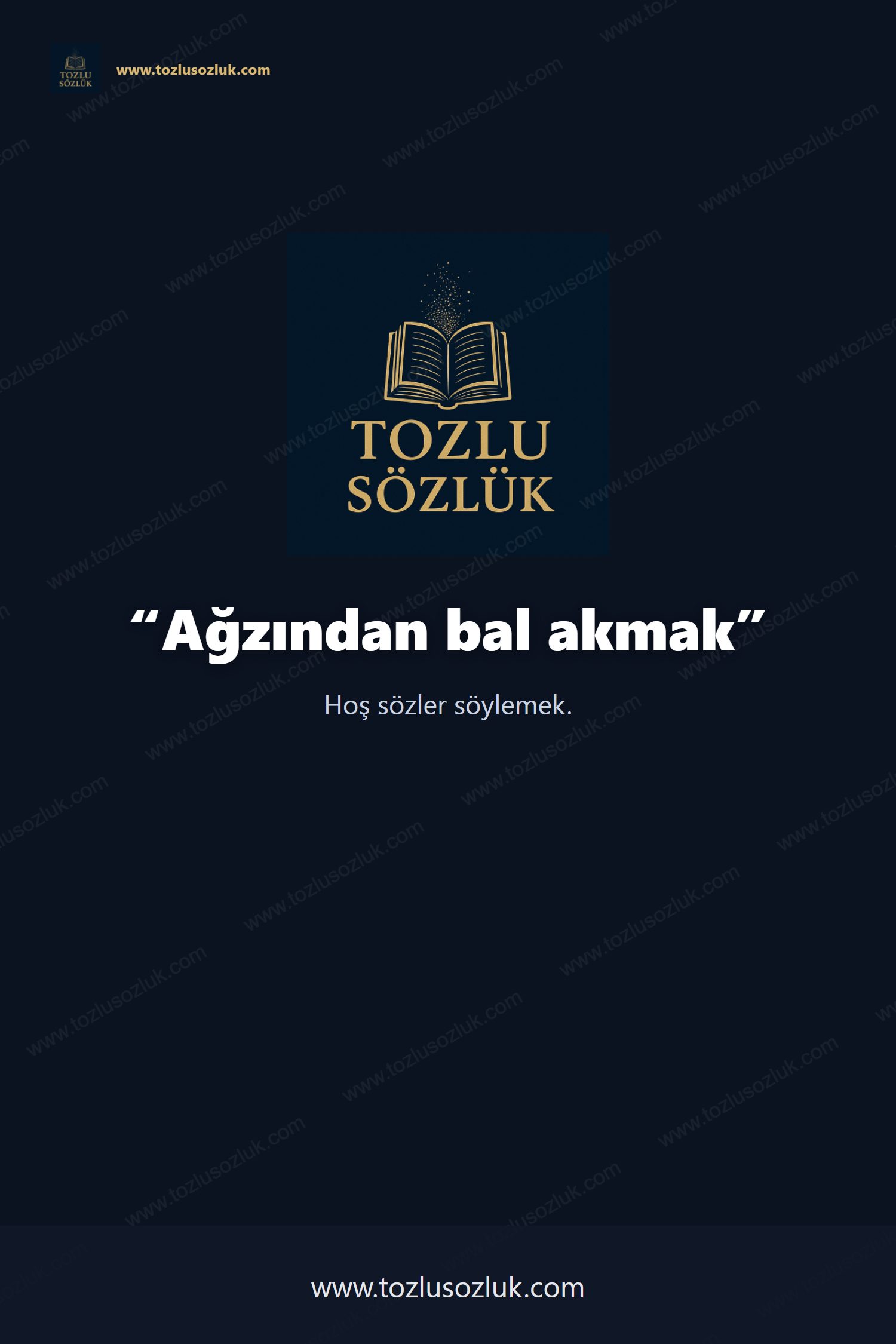 Ağzından bal akmak Pinterest görseli