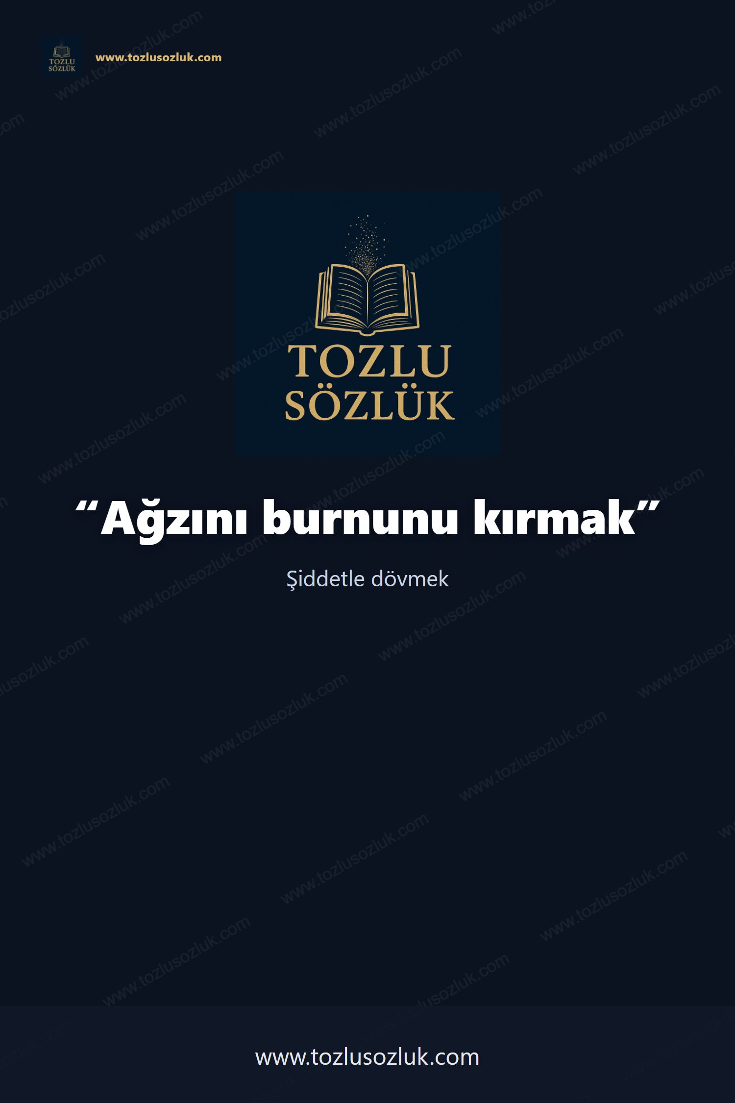 Ağzını burnunu kırmak Pinterest görseli