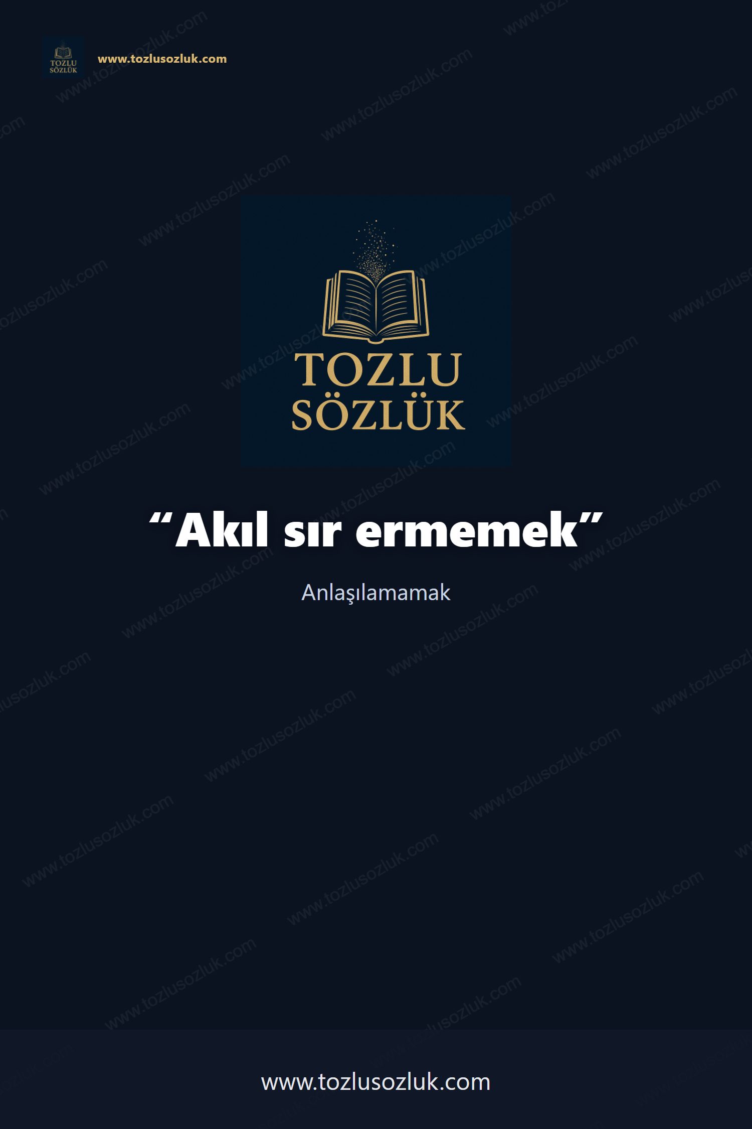 Akıl sır ermemek Pinterest görseli