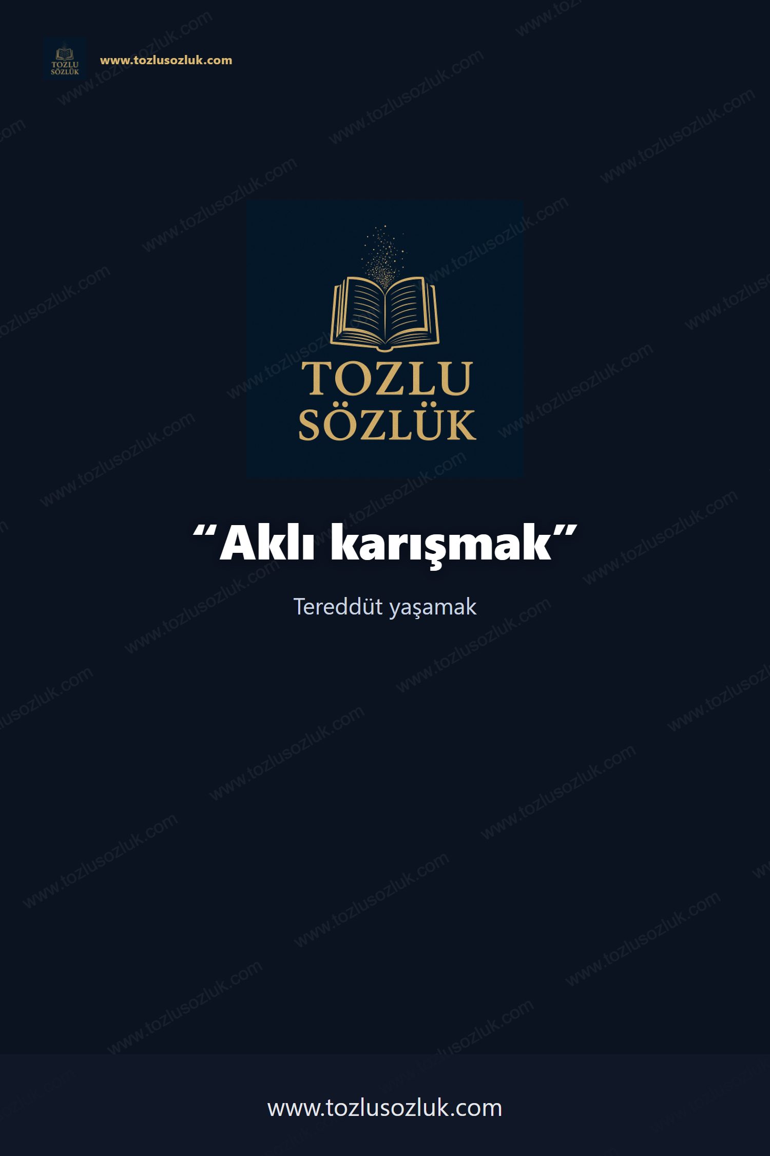 Aklı karışmak Pinterest görseli