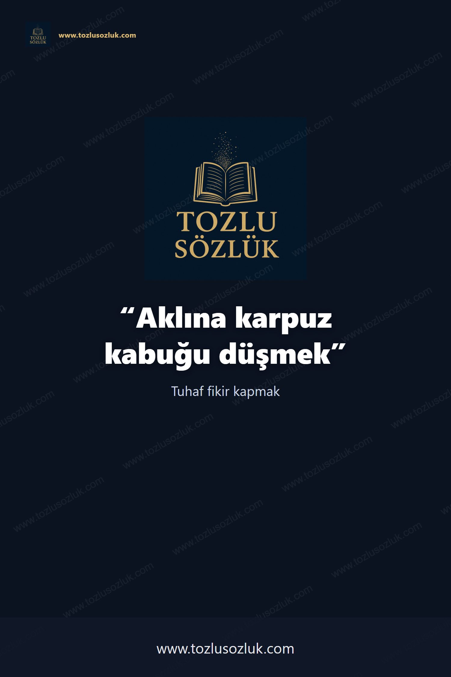 Aklına karpuz kabuğu düşmek Pinterest görseli