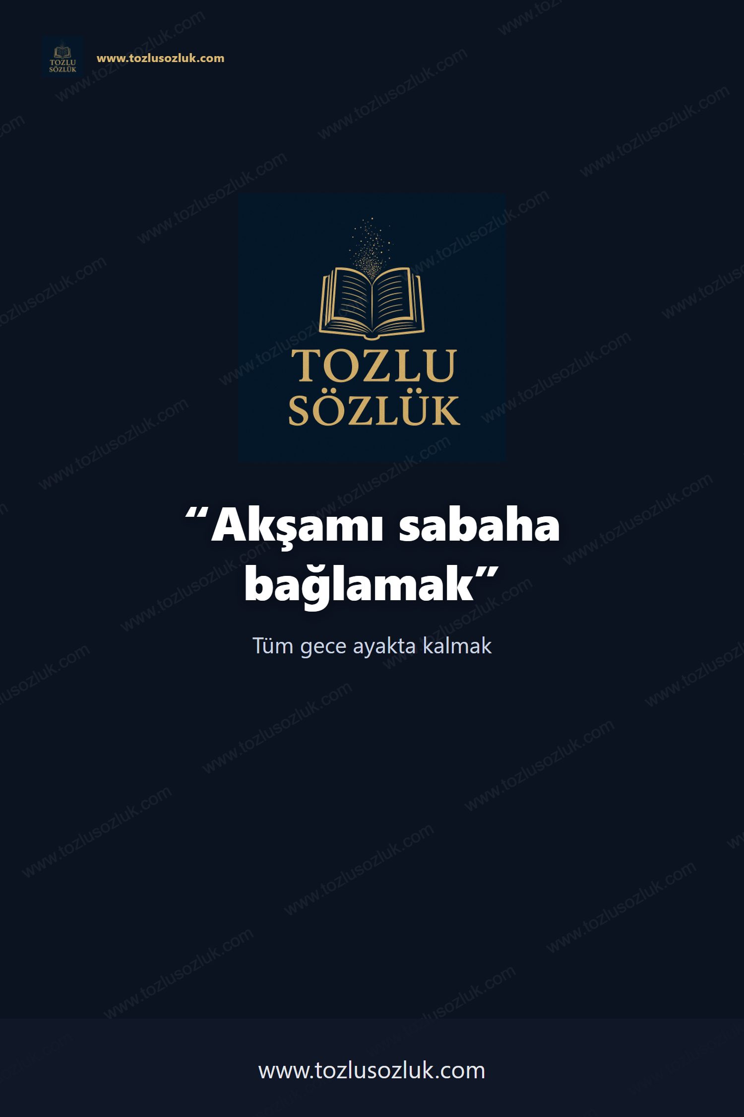 Akşamı sabaha bağlamak Pinterest görseli