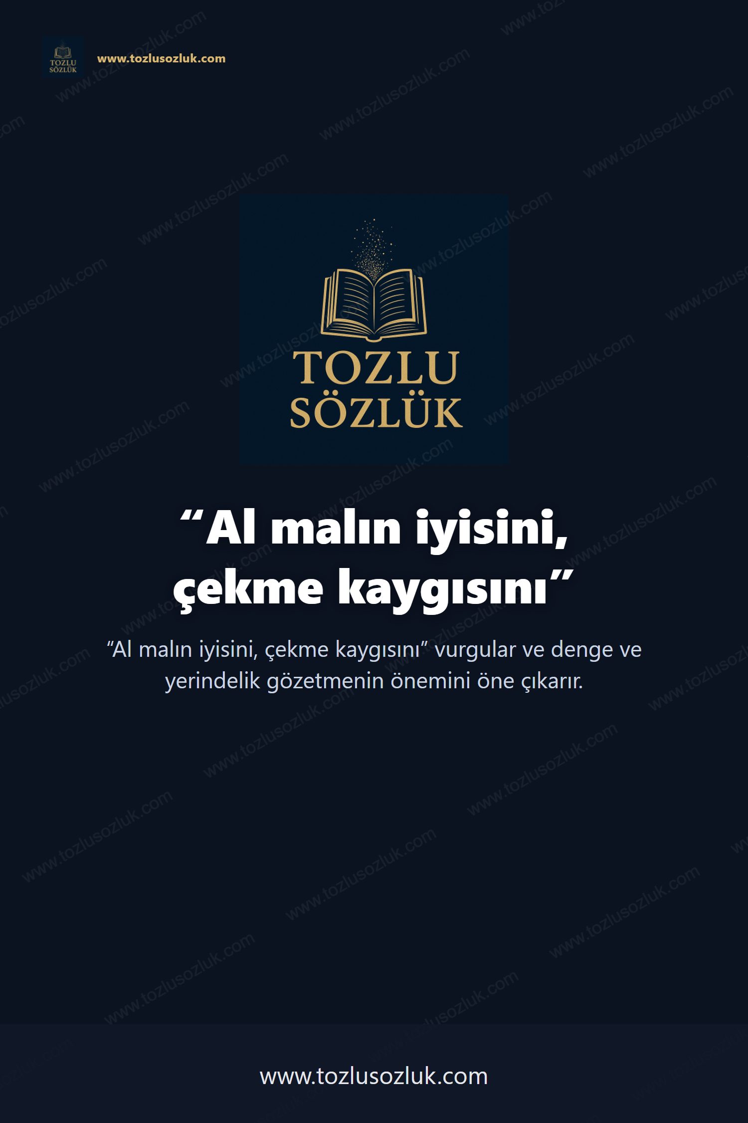 Al malın iyisini, çekme kaygısını Pinterest görseli