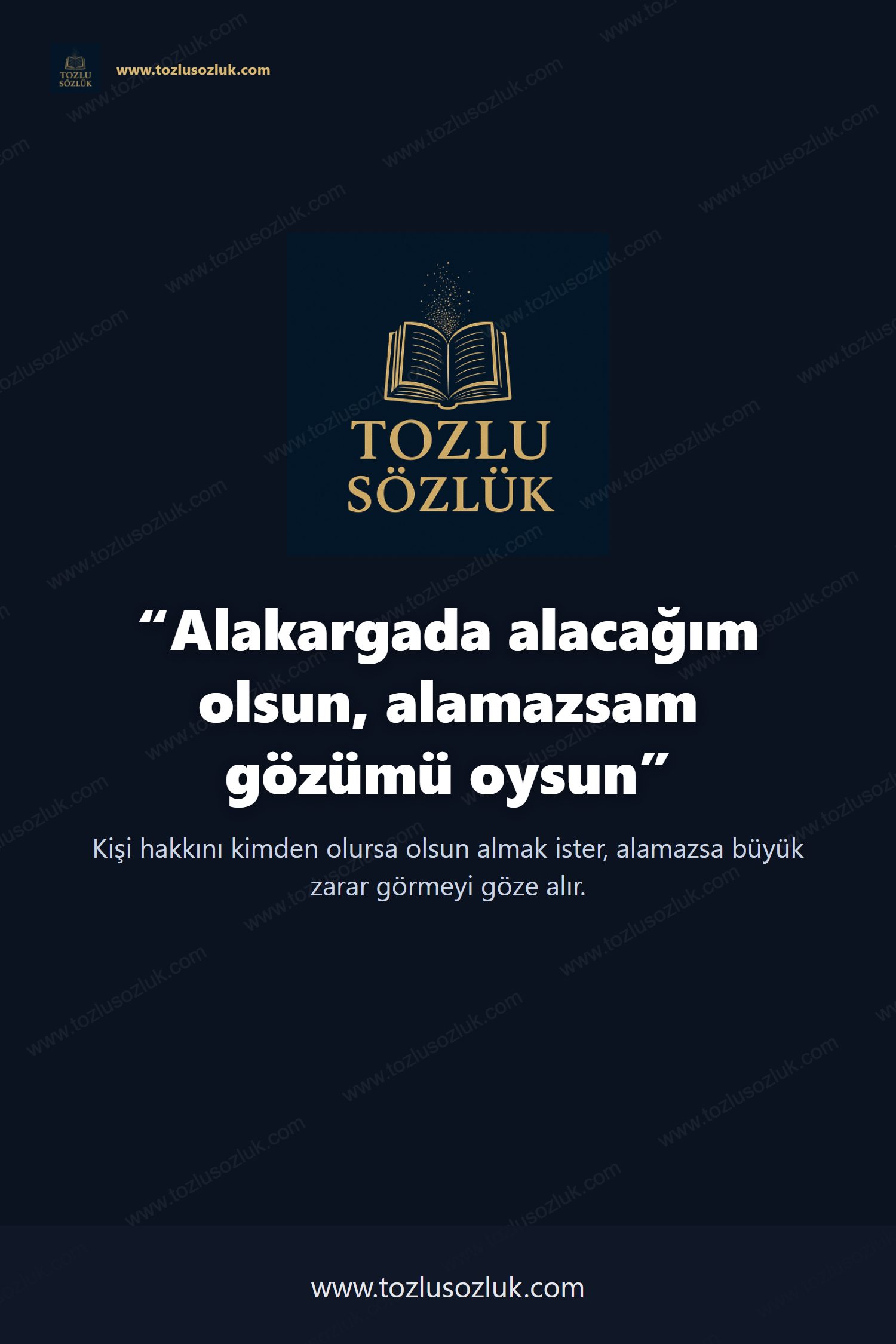 Alakargada alacağım olsun, alamazsam gözümü oysun Pinterest görseli