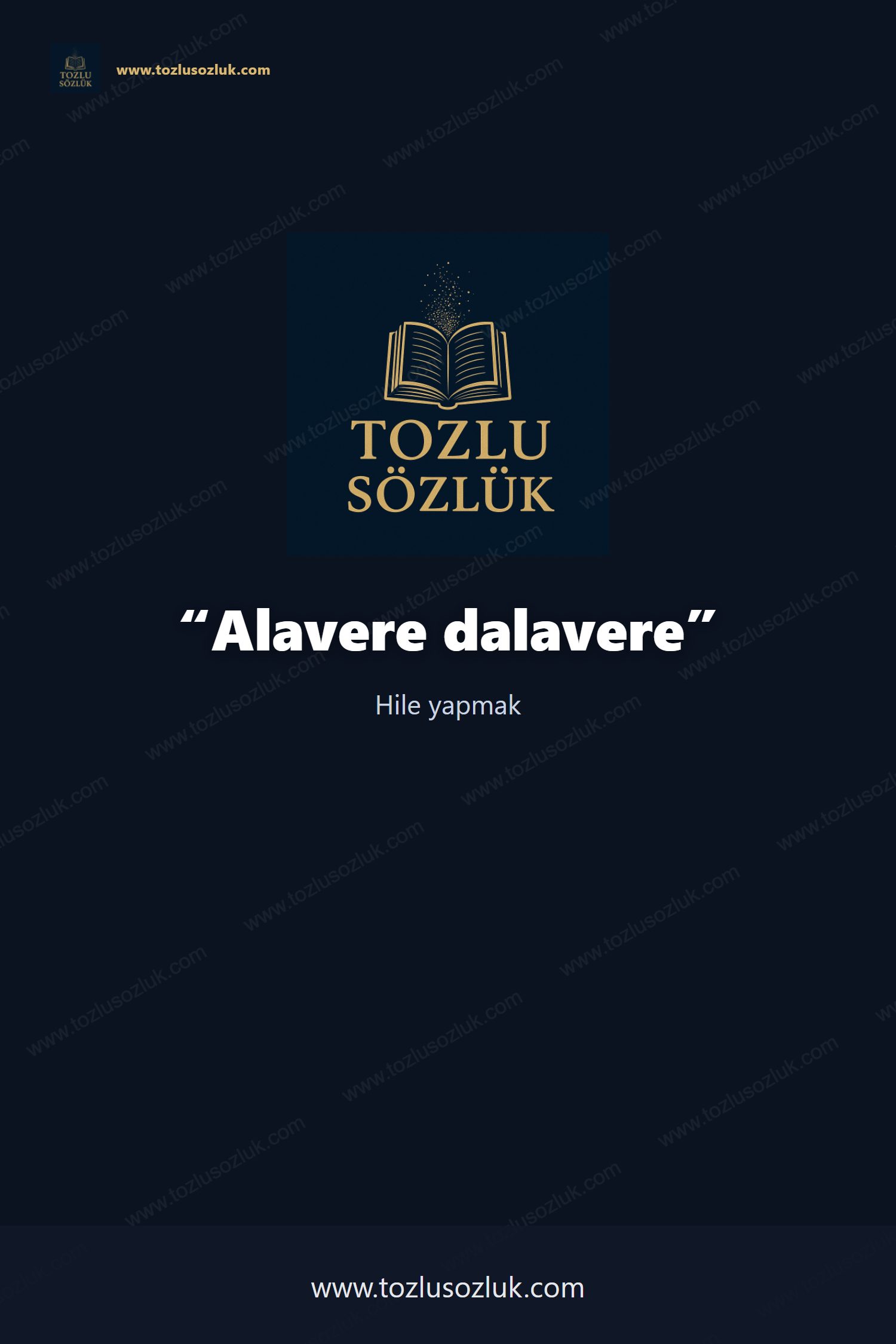 Alavere dalavere Pinterest görseli