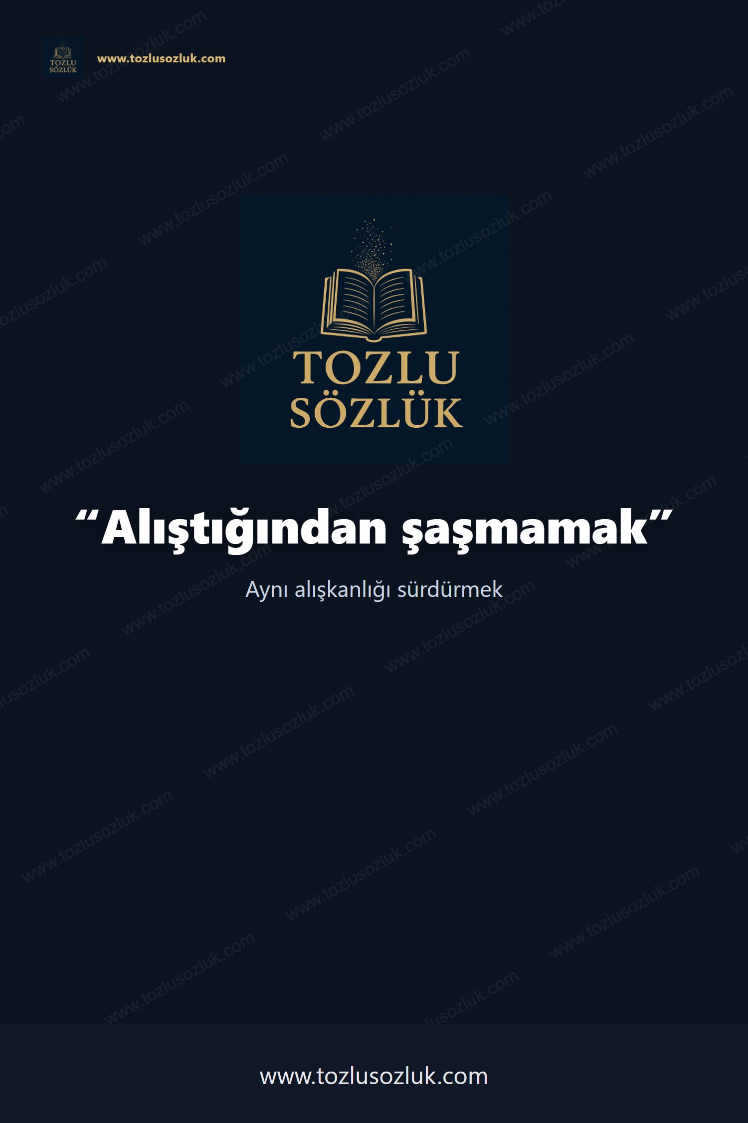 Alıştığından şaşmamak Pinterest görseli