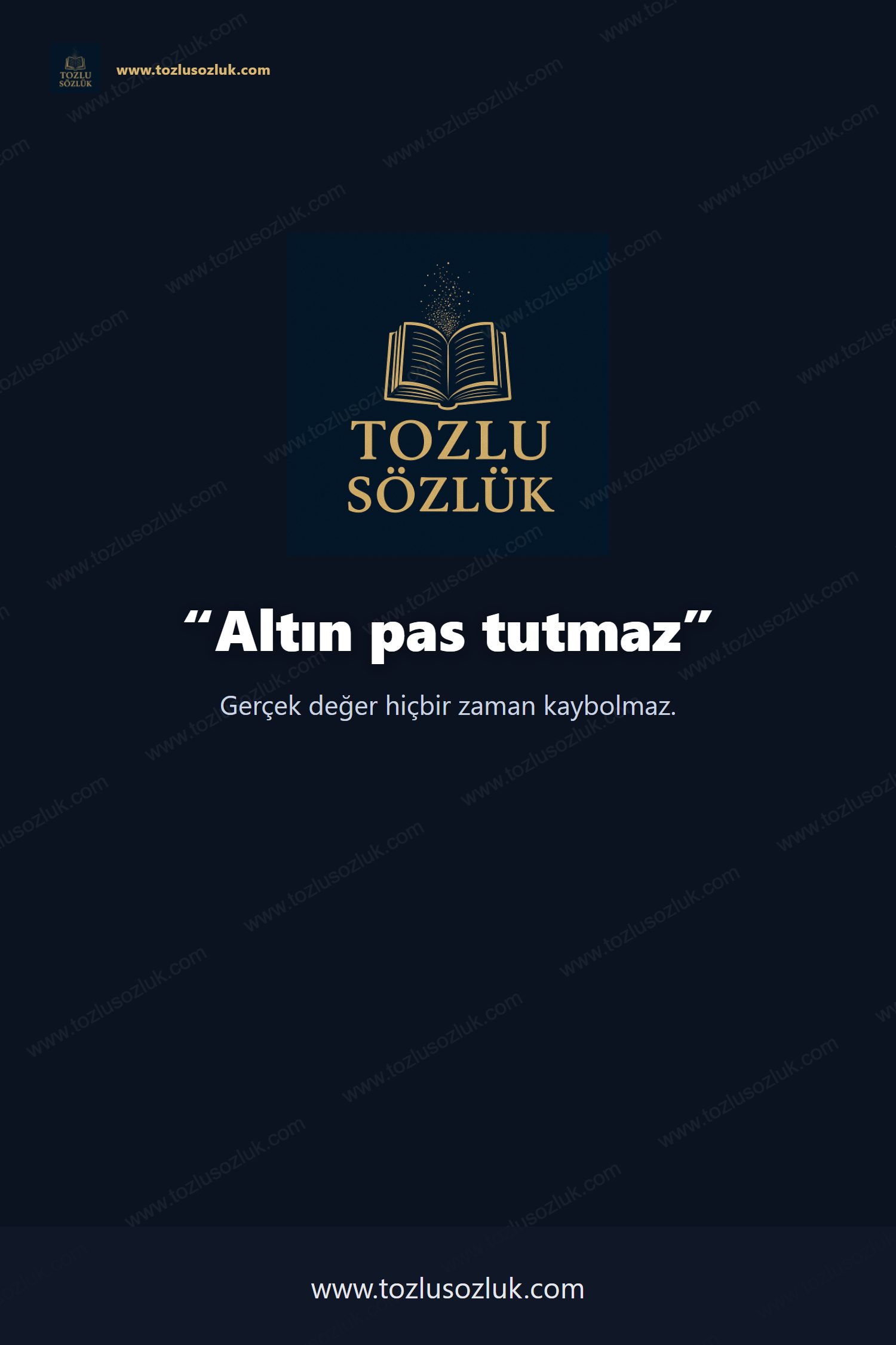 Altın pas tutmaz Pinterest görseli