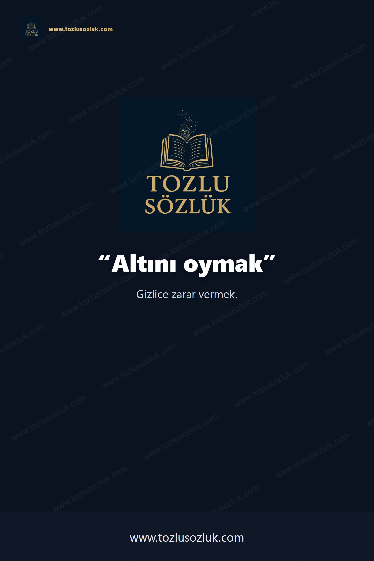 Altını oymak Pinterest görseli