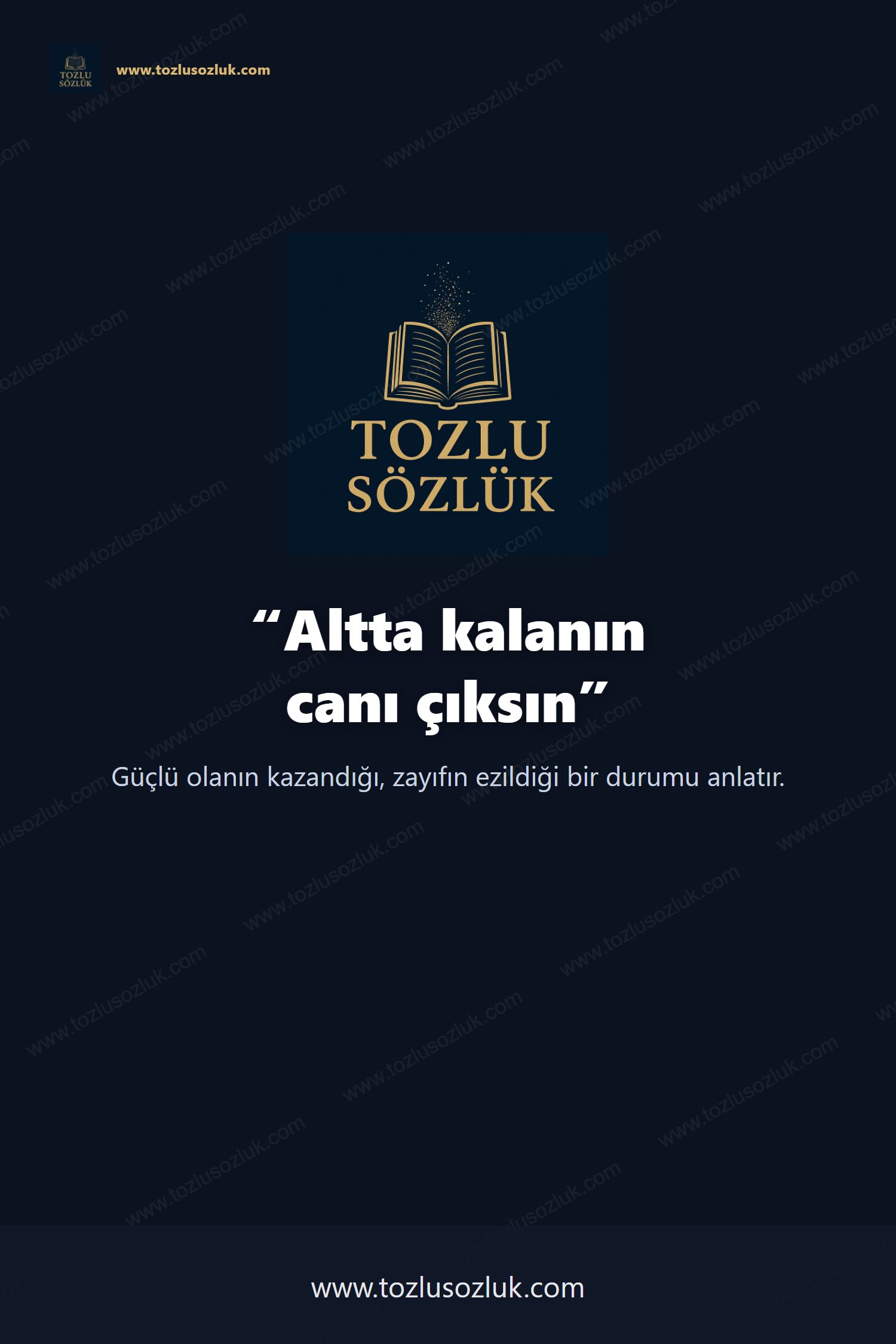 Altta kalanın canı çıksın Pinterest görseli