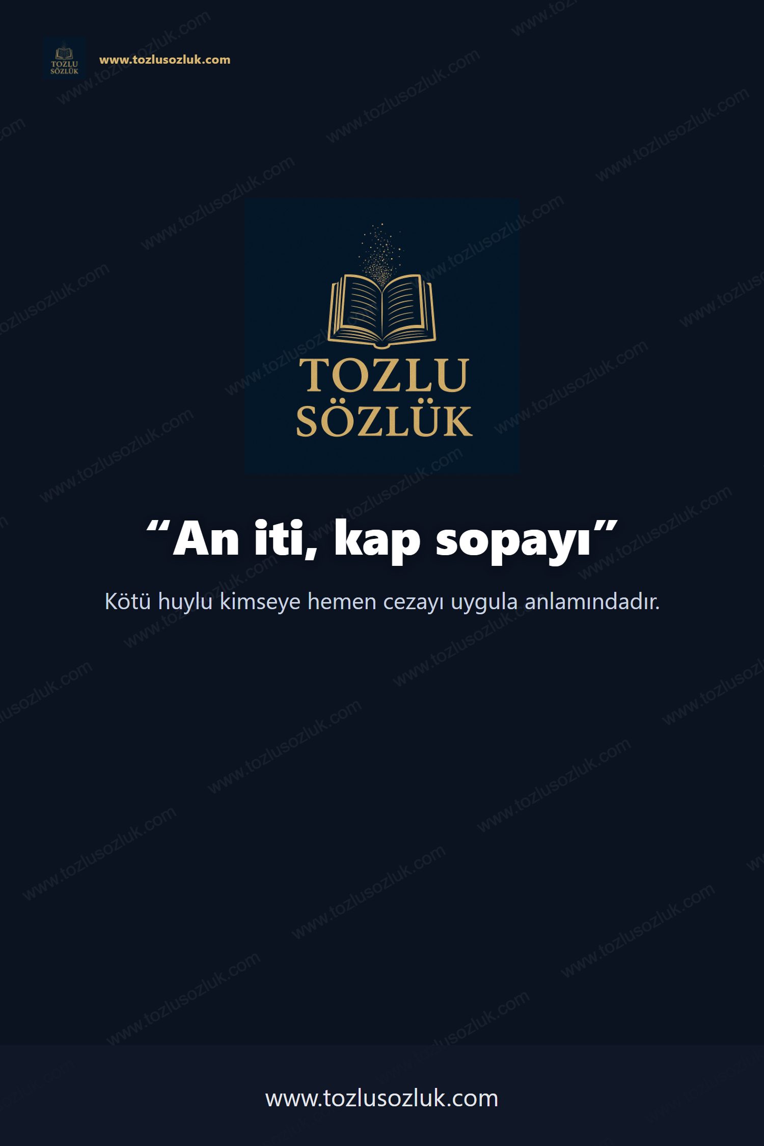 An iti, kap sopayı Pinterest görseli