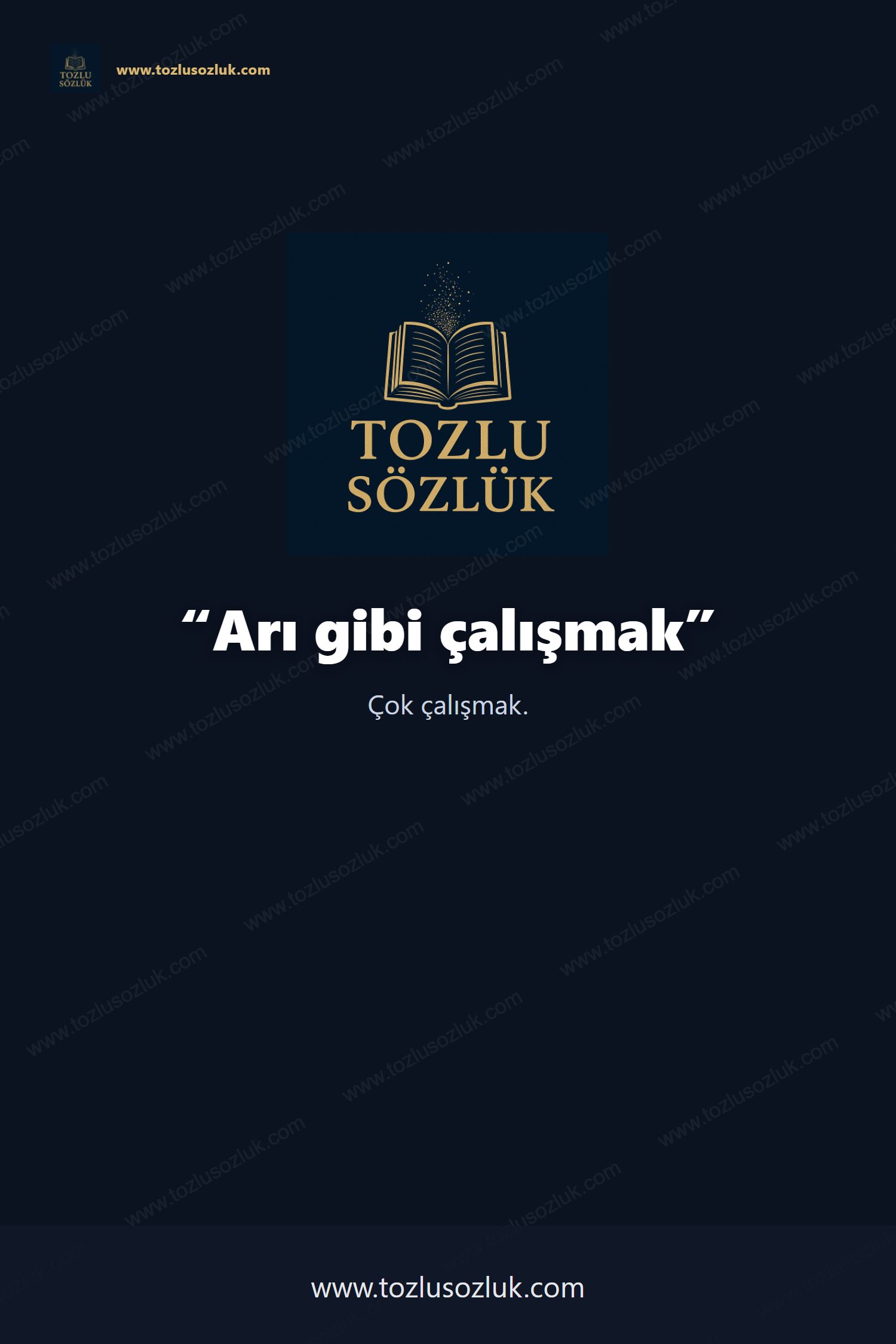 Arı gibi çalışmak Pinterest görseli
