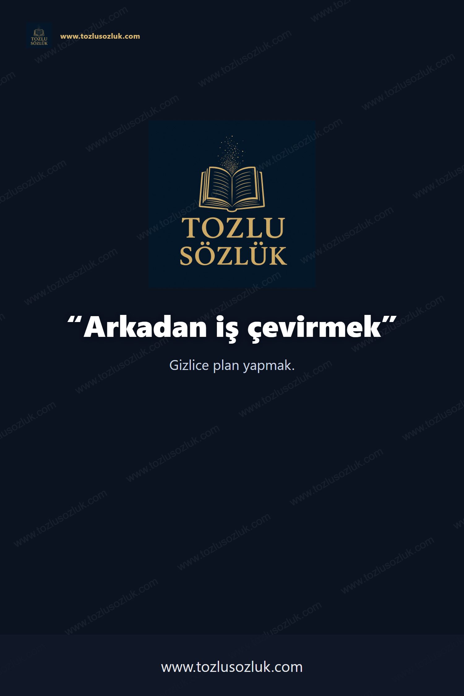 Arkadan iş çevirmek Pinterest görseli