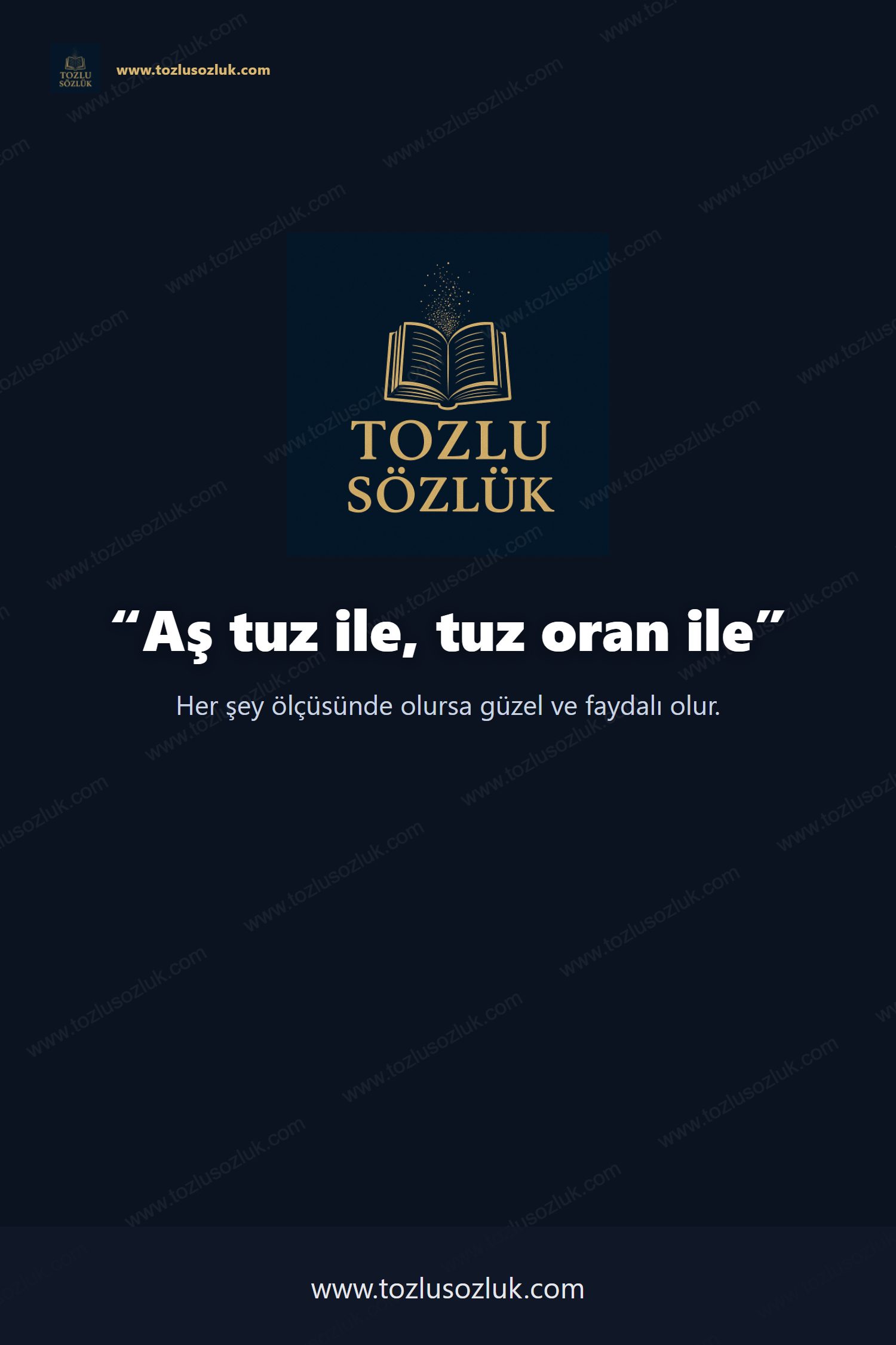 Aş tuz ile, tuz oran ile Pinterest görseli