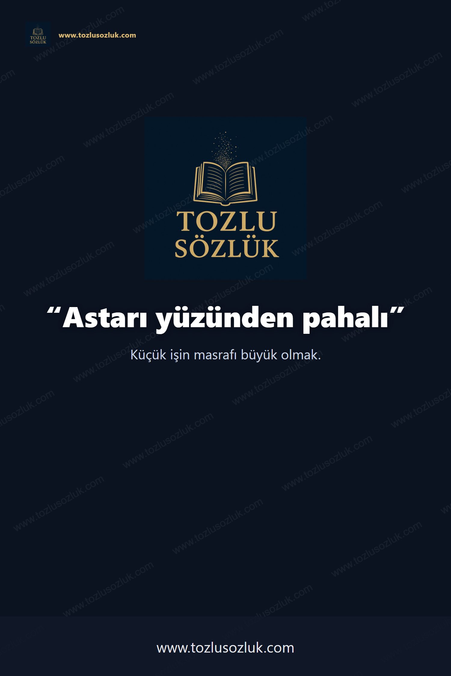 Astarı yüzünden pahalı Pinterest görseli