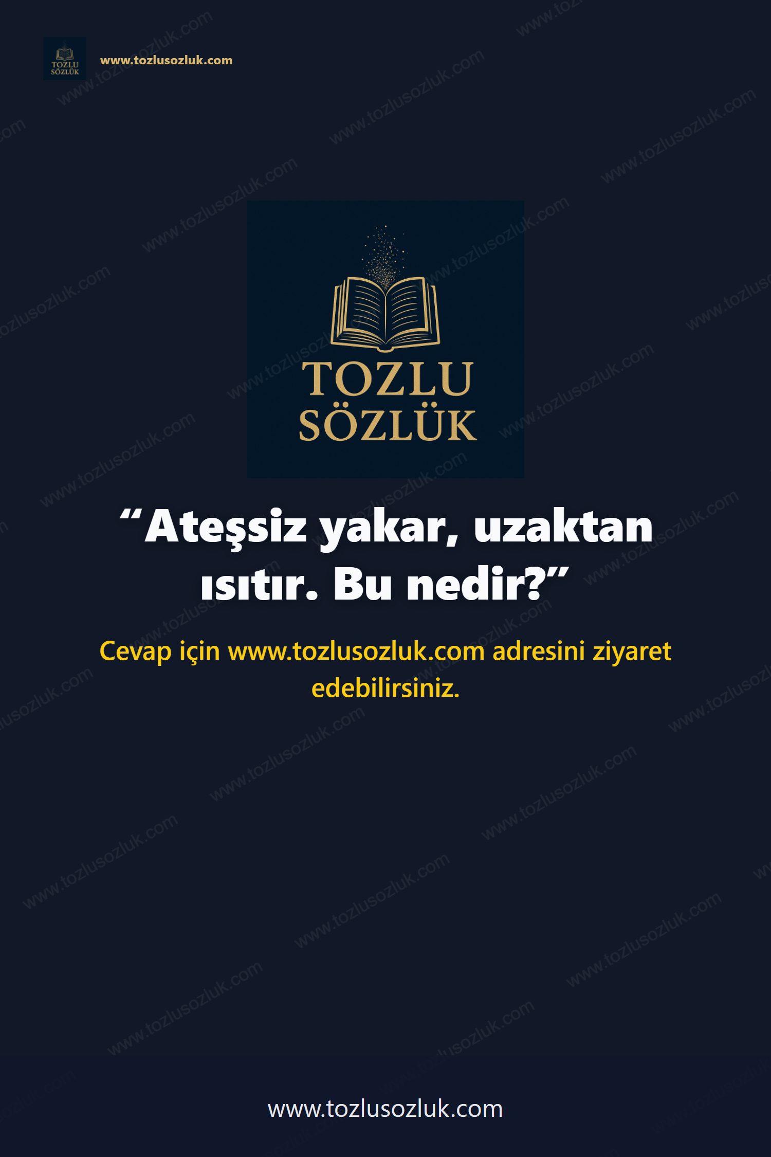 Ateşsiz yakar, uzaktan ısıtır. Bu nedir? Pinterest görseli