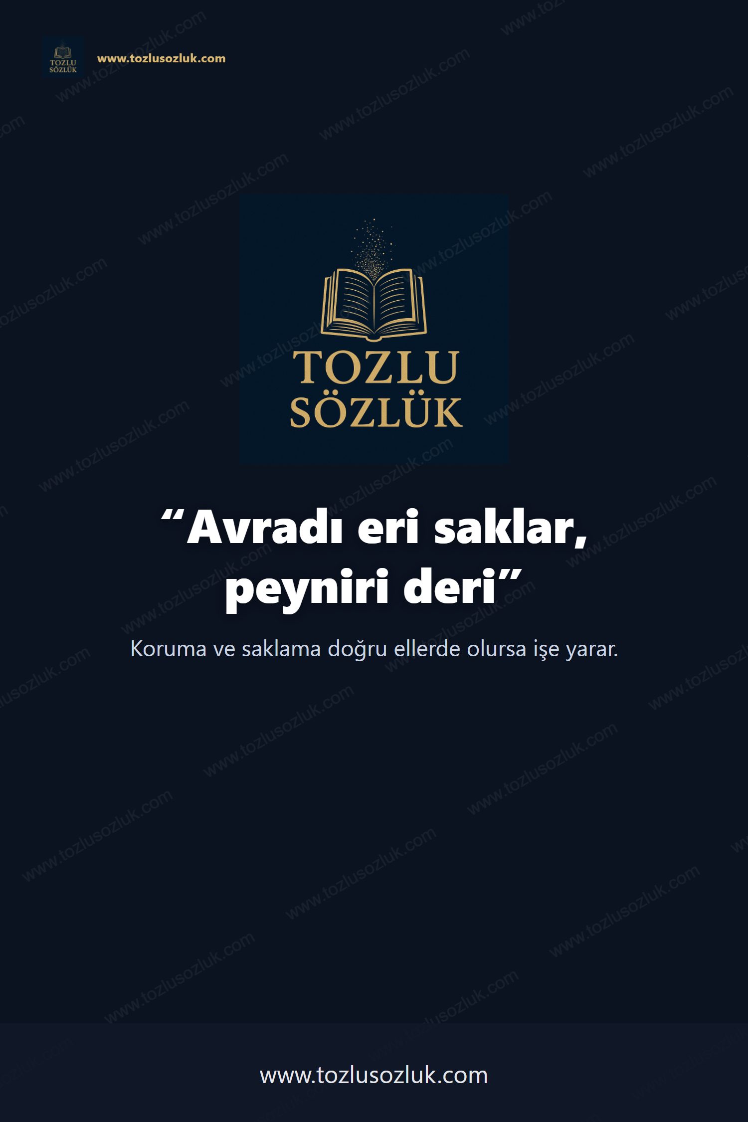 Avradı eri saklar, peyniri deri Pinterest görseli