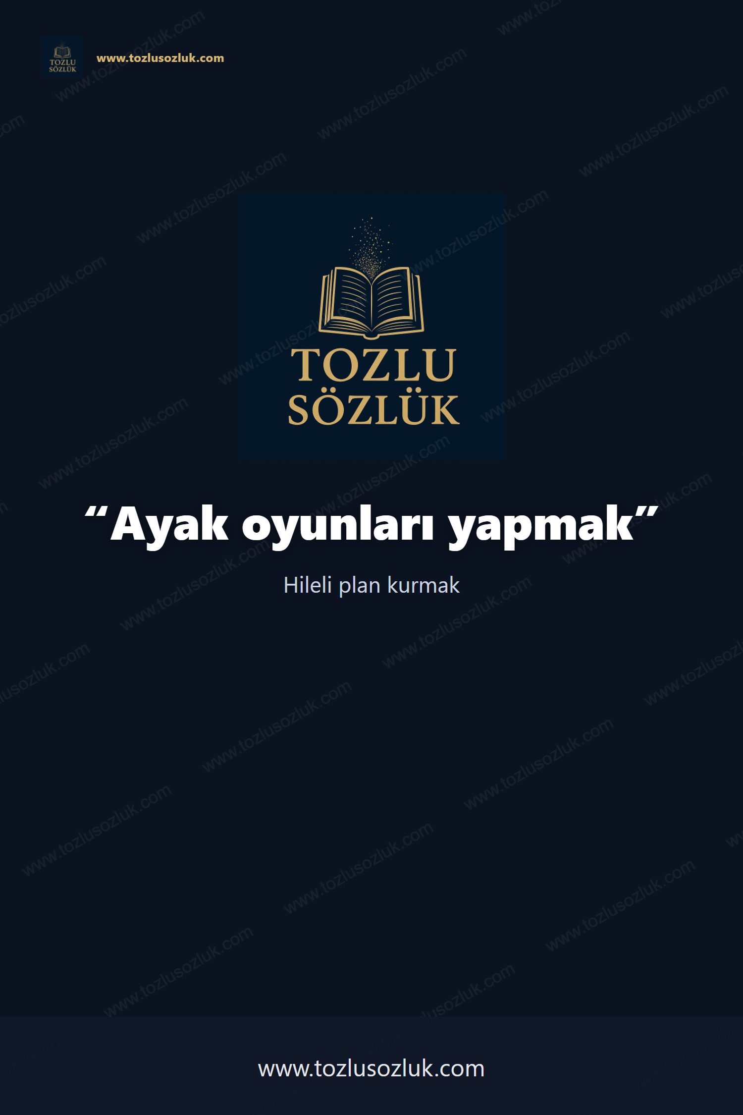 Ayak oyunları yapmak Pinterest görseli