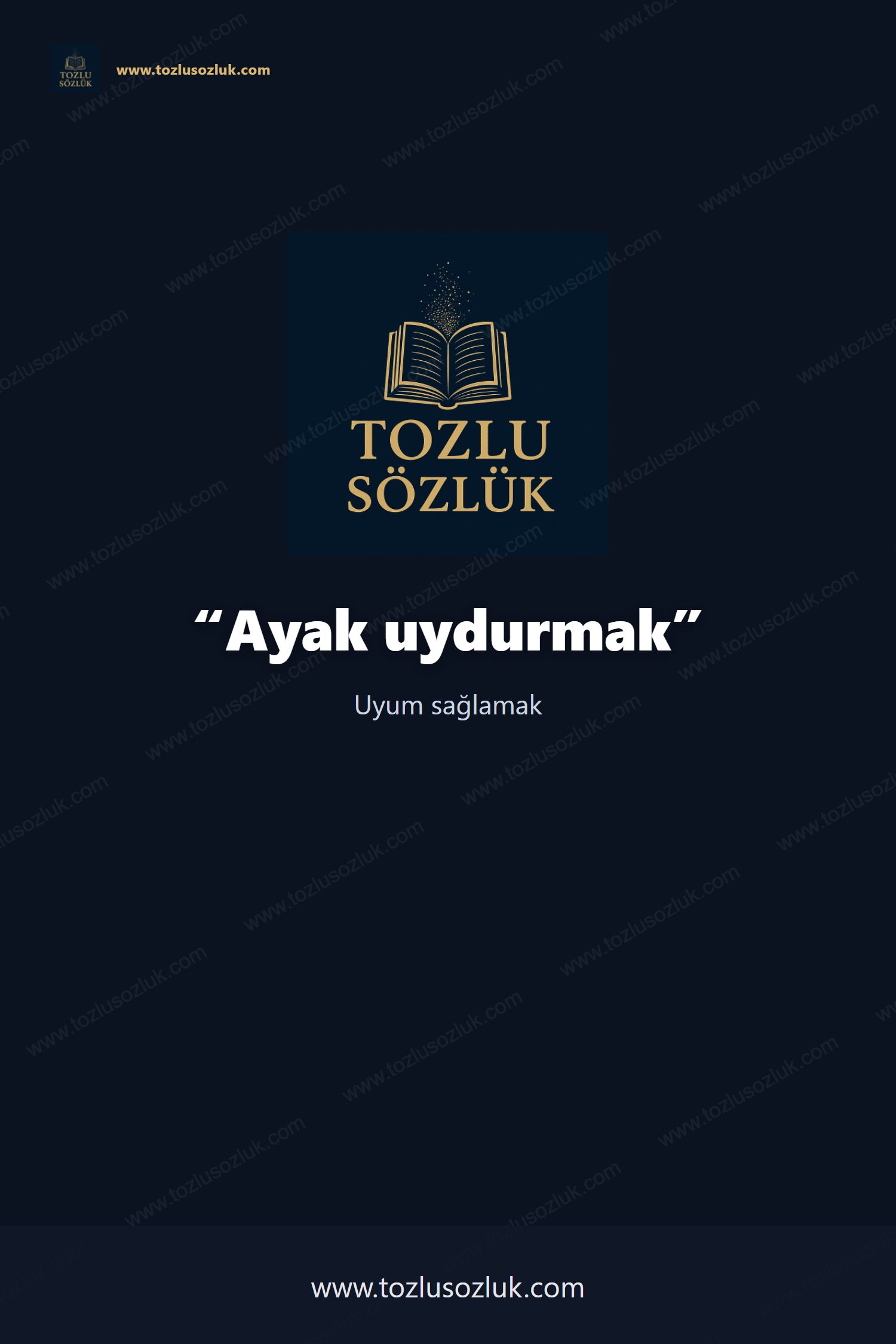 Ayak uydurmak Pinterest görseli