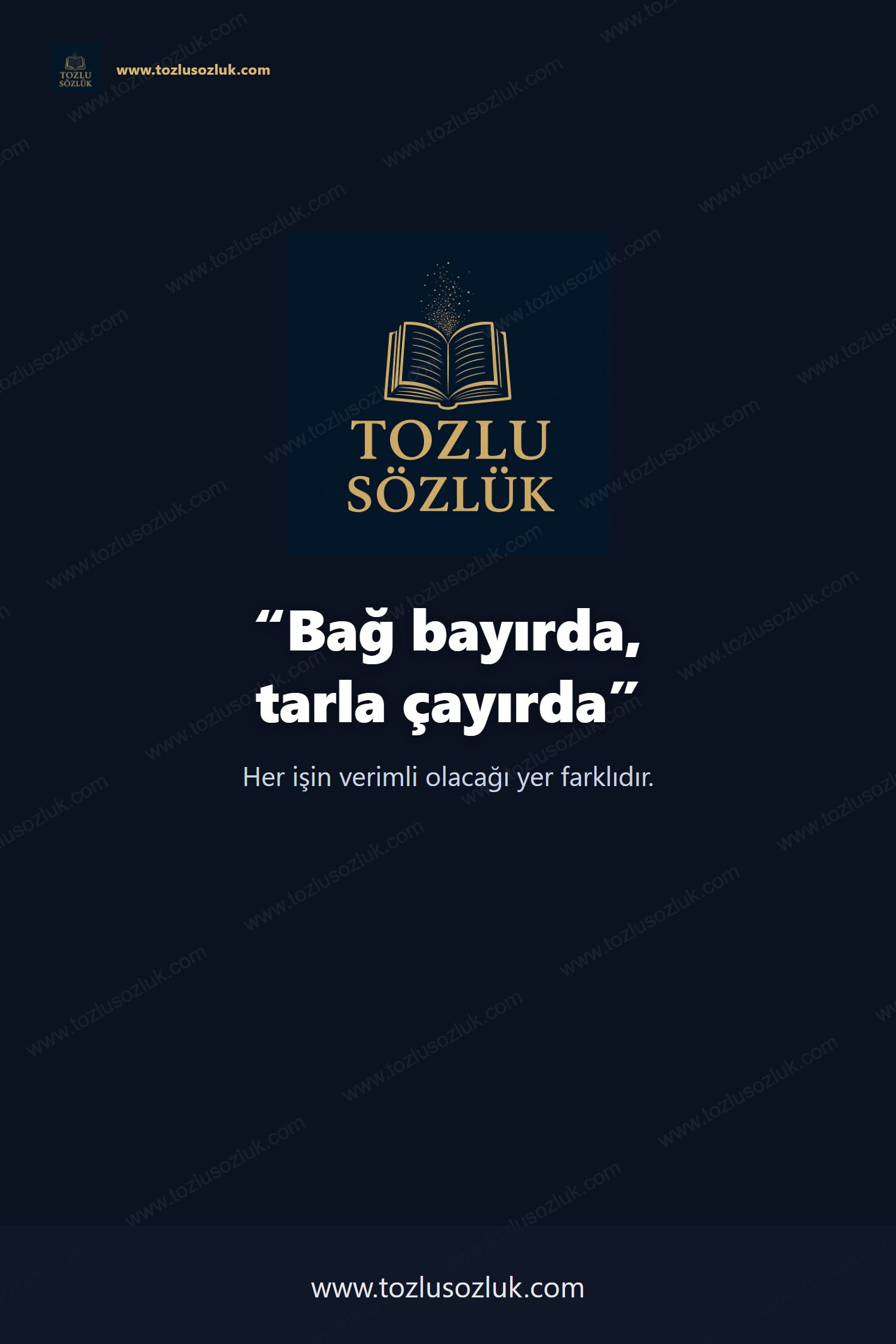 Bağ bayırda, tarla çayırda Pinterest görseli