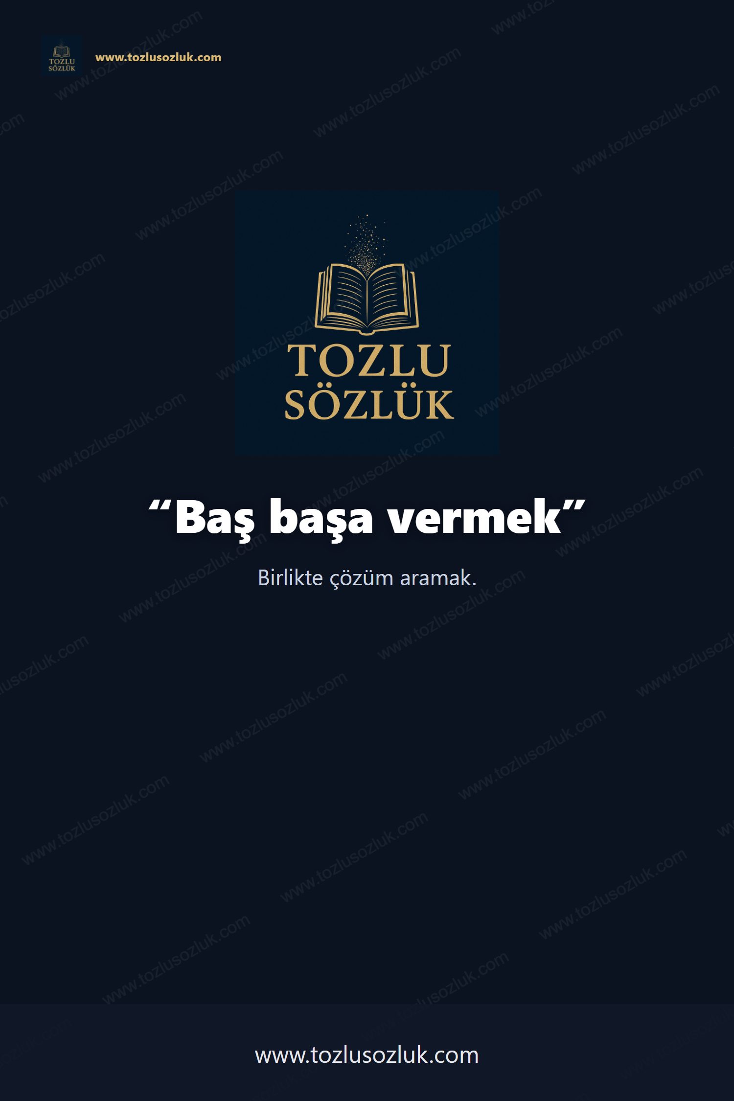 Baş başa vermek Pinterest görseli