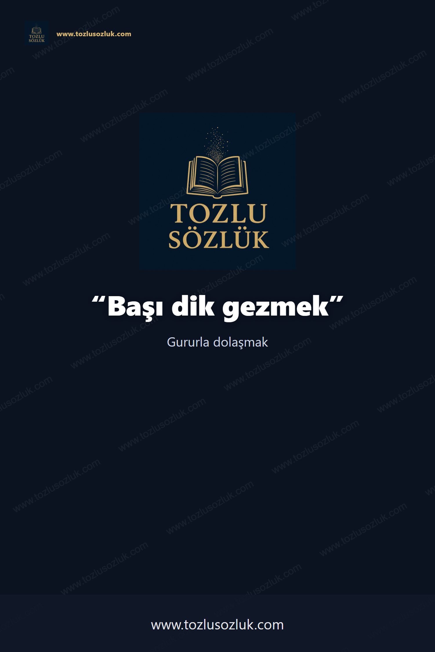 Başı dik gezmek Pinterest görseli