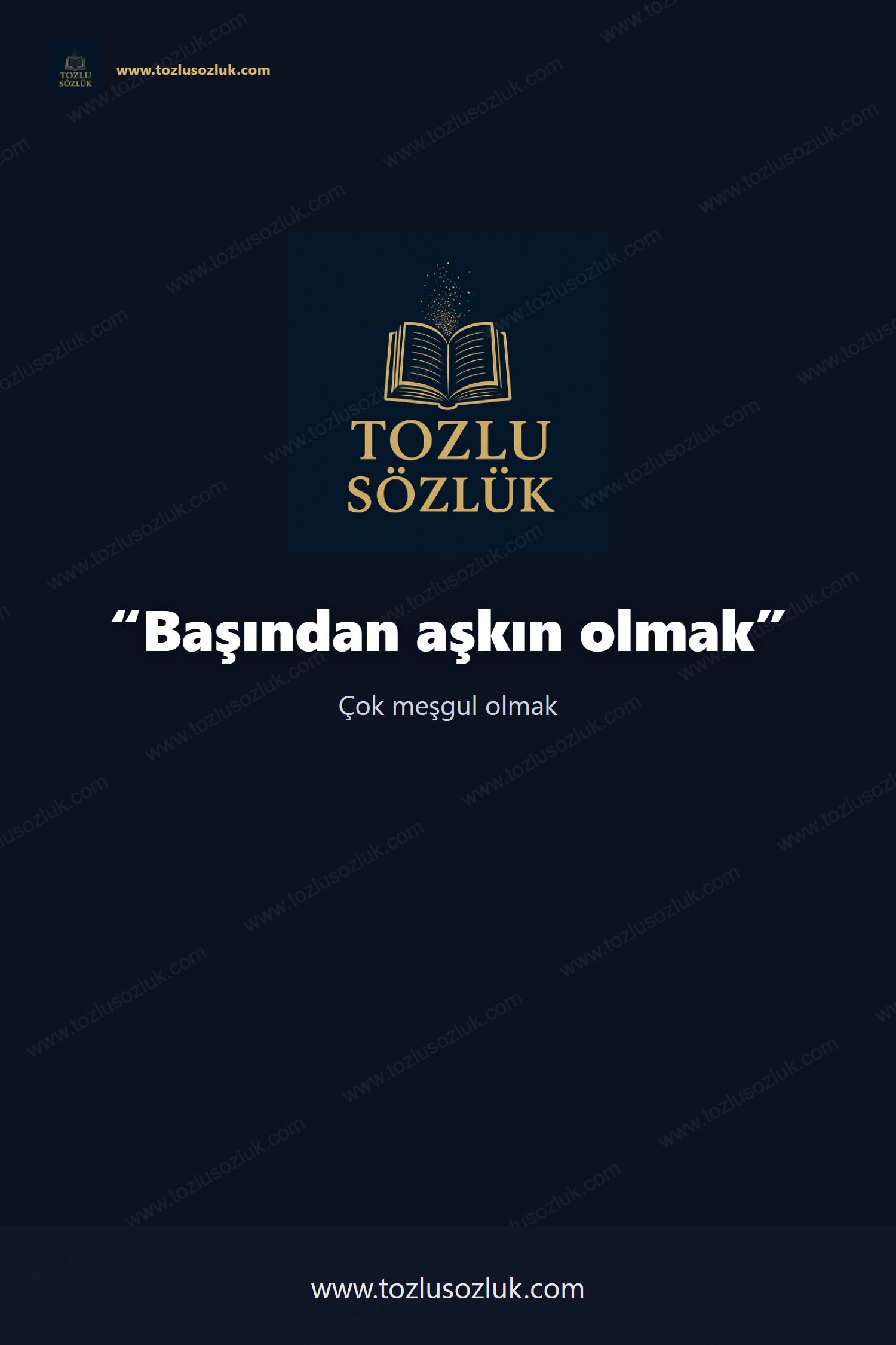 Başından aşkın olmak Pinterest görseli