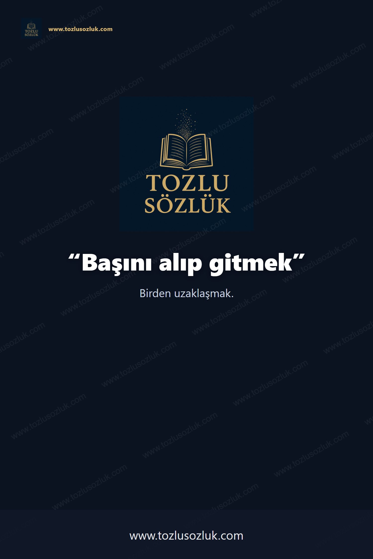 Başını alıp gitmek Pinterest görseli