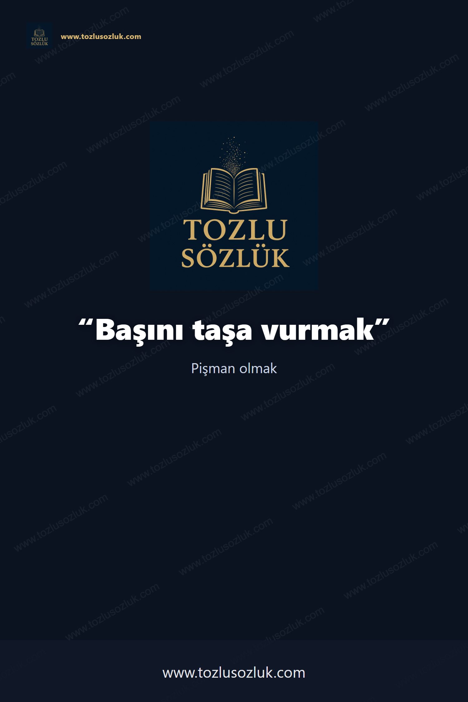 Başını taşa vurmak Pinterest görseli