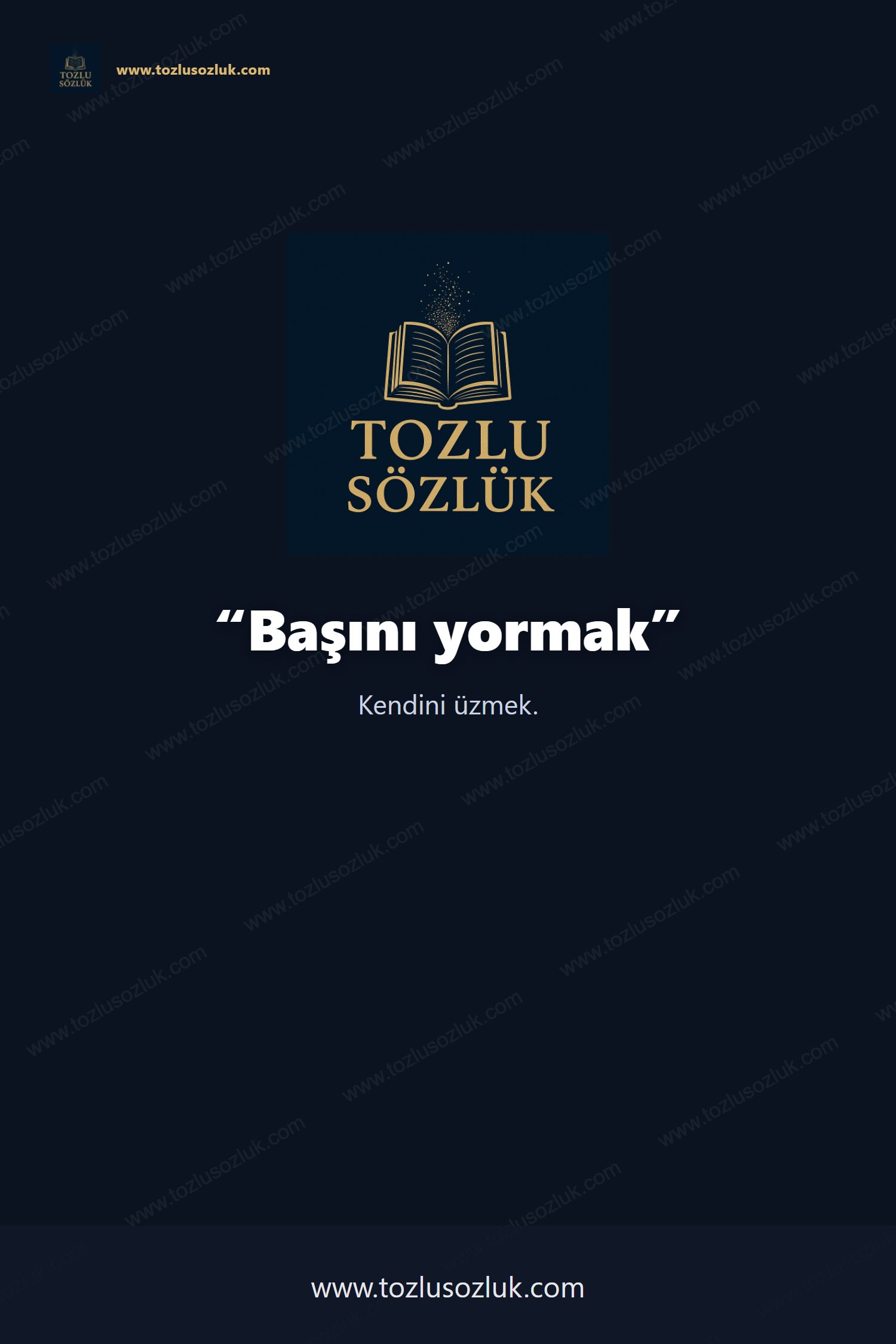 Başını yormak Pinterest görseli