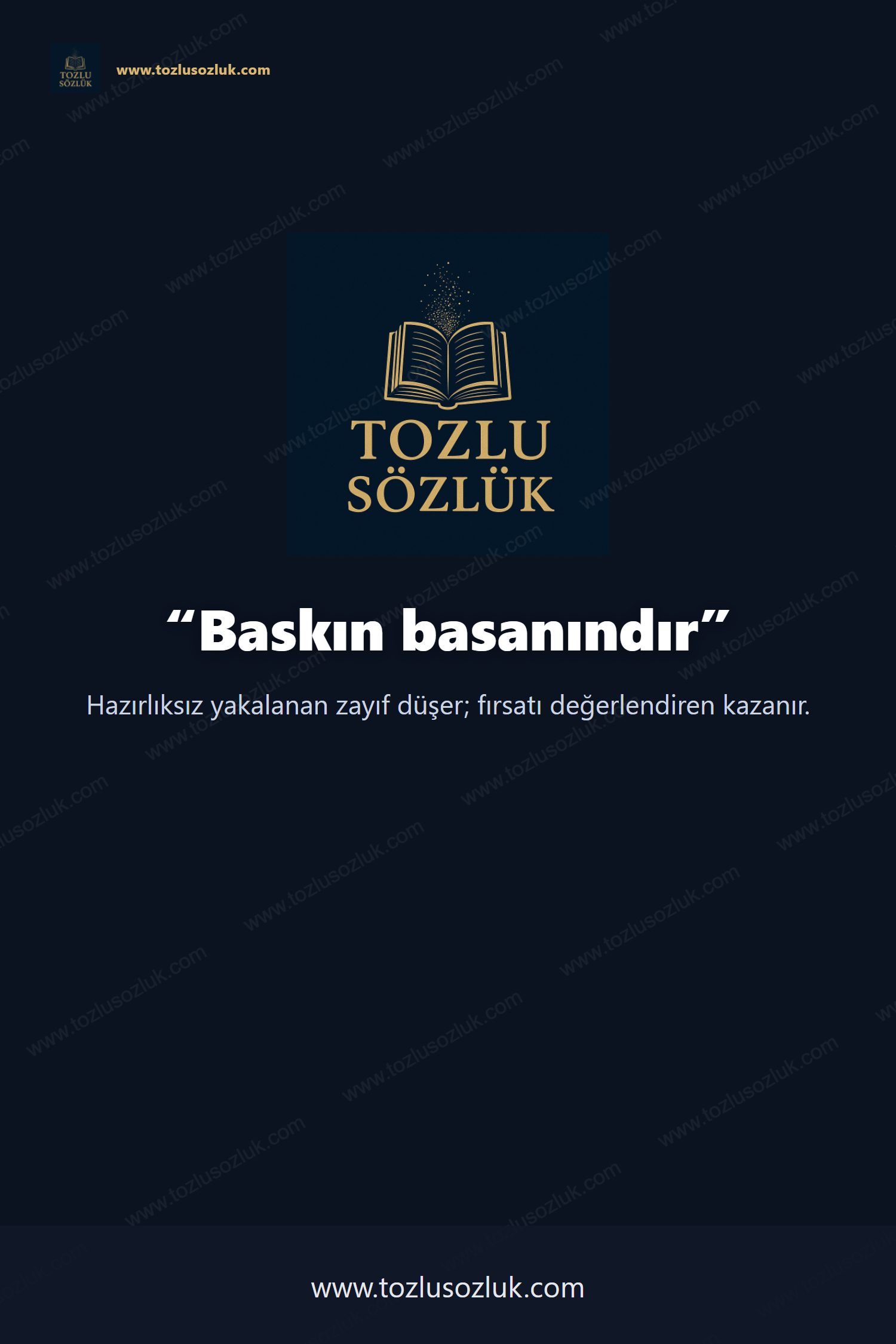 Baskın basanındır Pinterest görseli