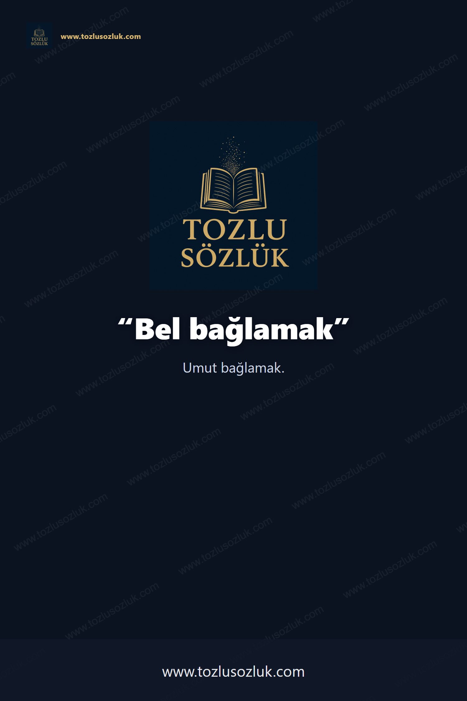 Bel bağlamak Pinterest görseli