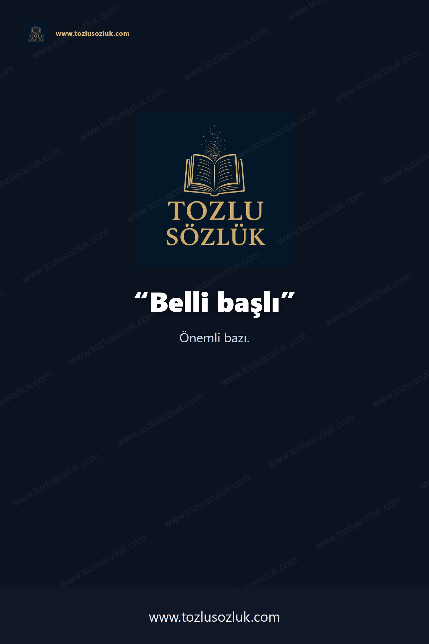 Belli başlı Pinterest görseli