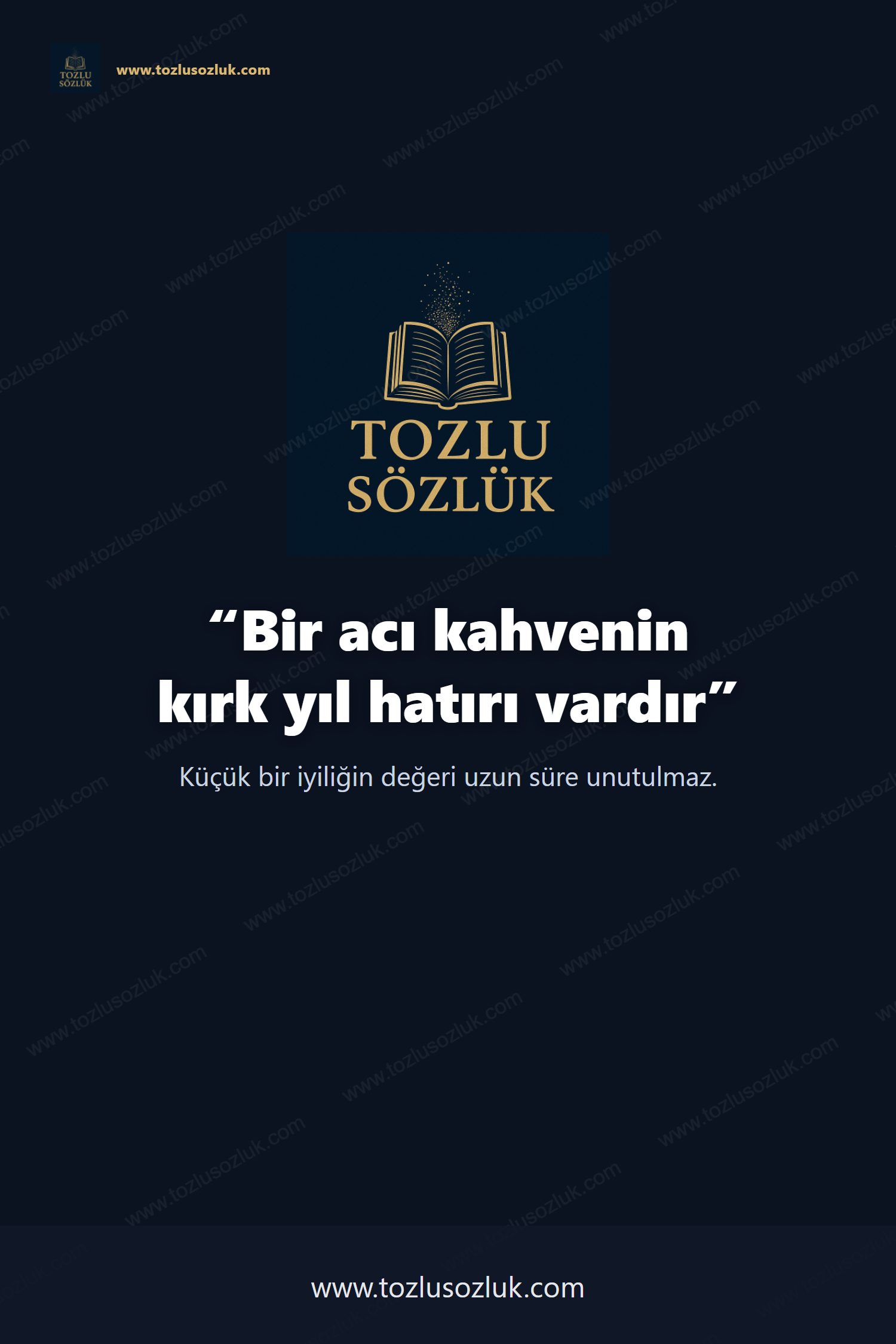 Bir acı kahvenin kırk yıl hatırı vardır Pinterest görseli