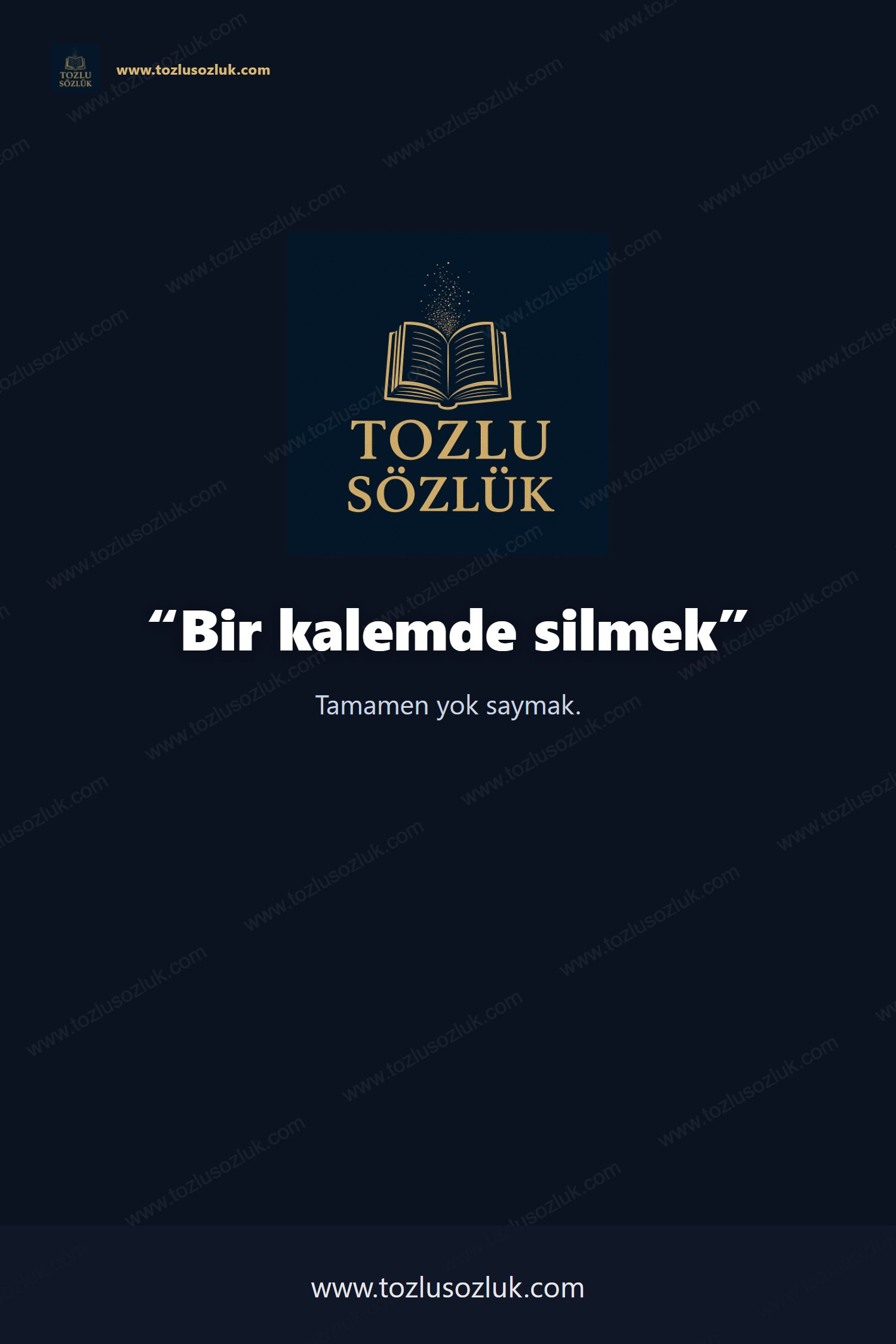 Bir kalemde silmek Pinterest görseli