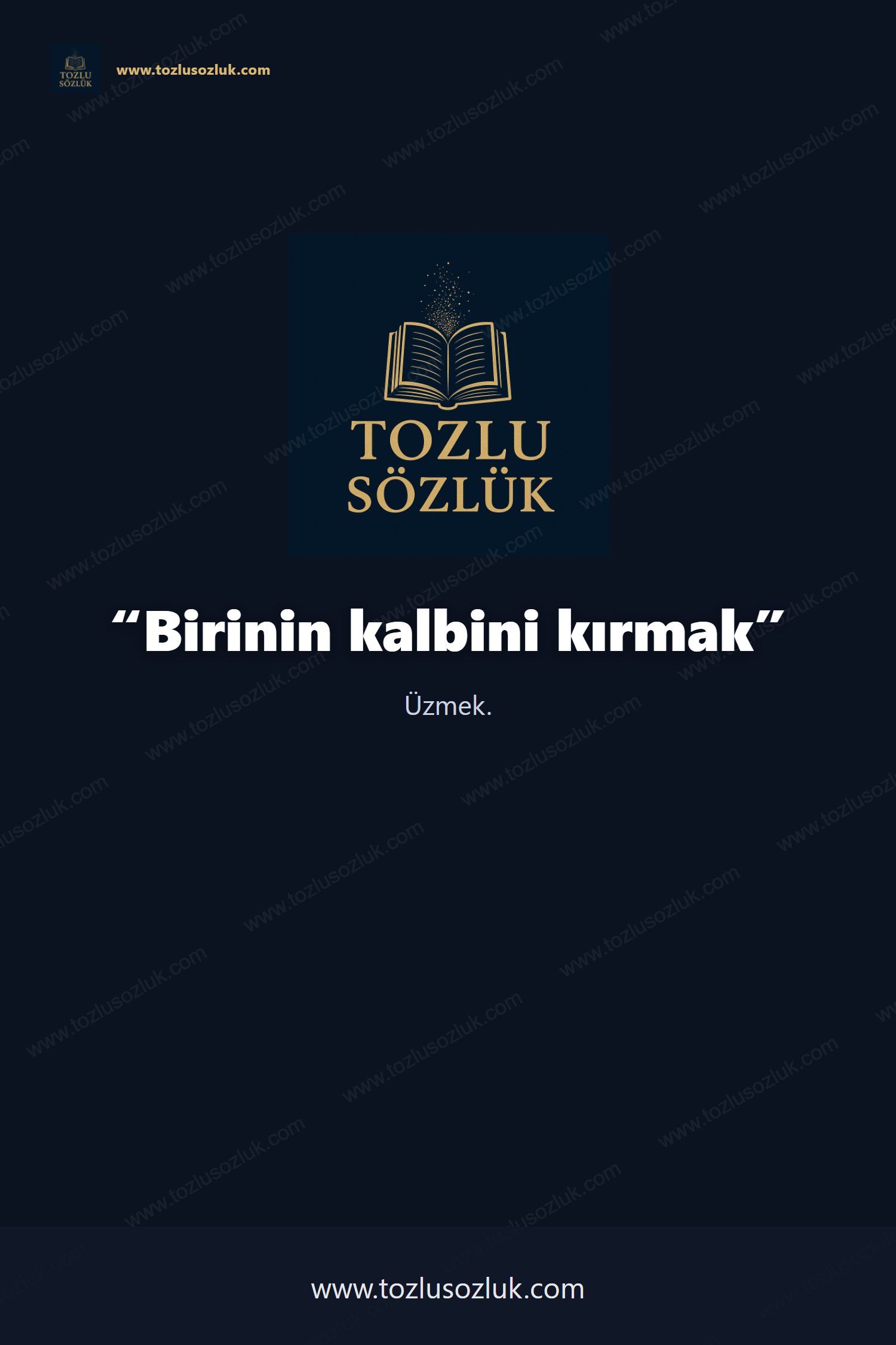 Birinin kalbini kırmak Pinterest görseli