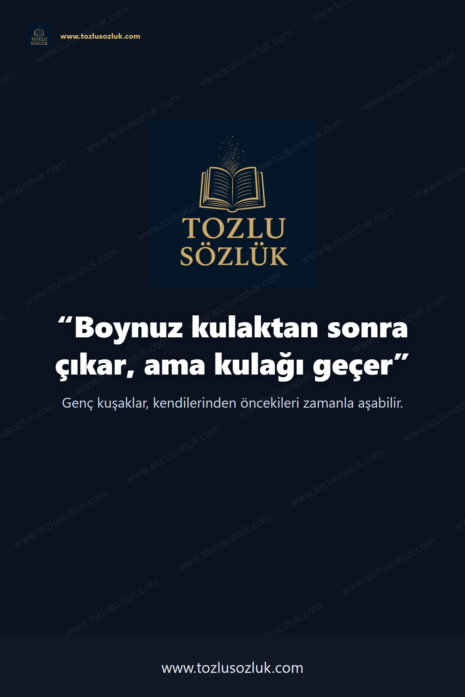 Boynuz kulaktan sonra çıkar, ama kulağı geçer Pinterest görseli