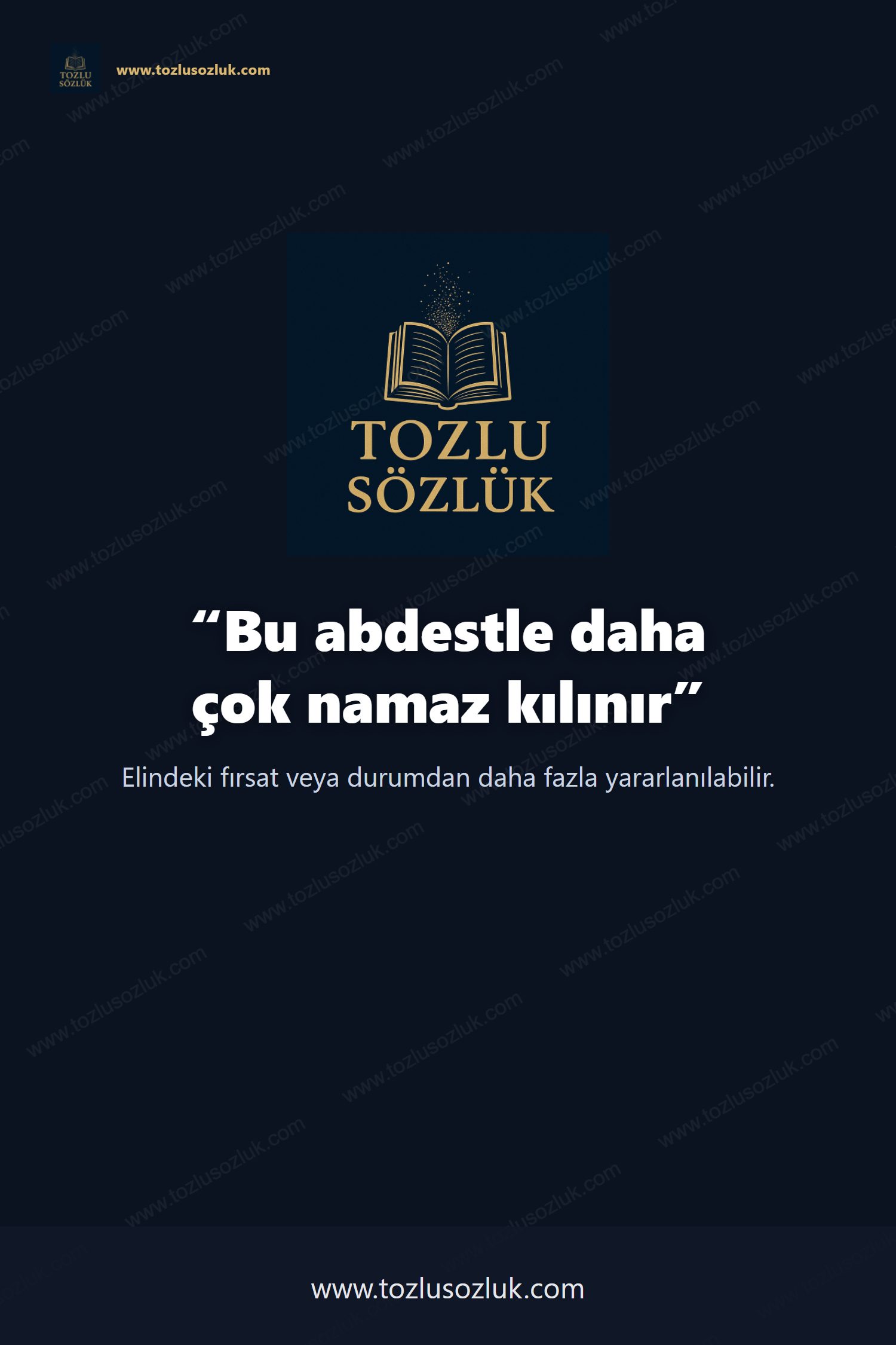 Bu abdestle daha çok namaz kılınır Pinterest görseli