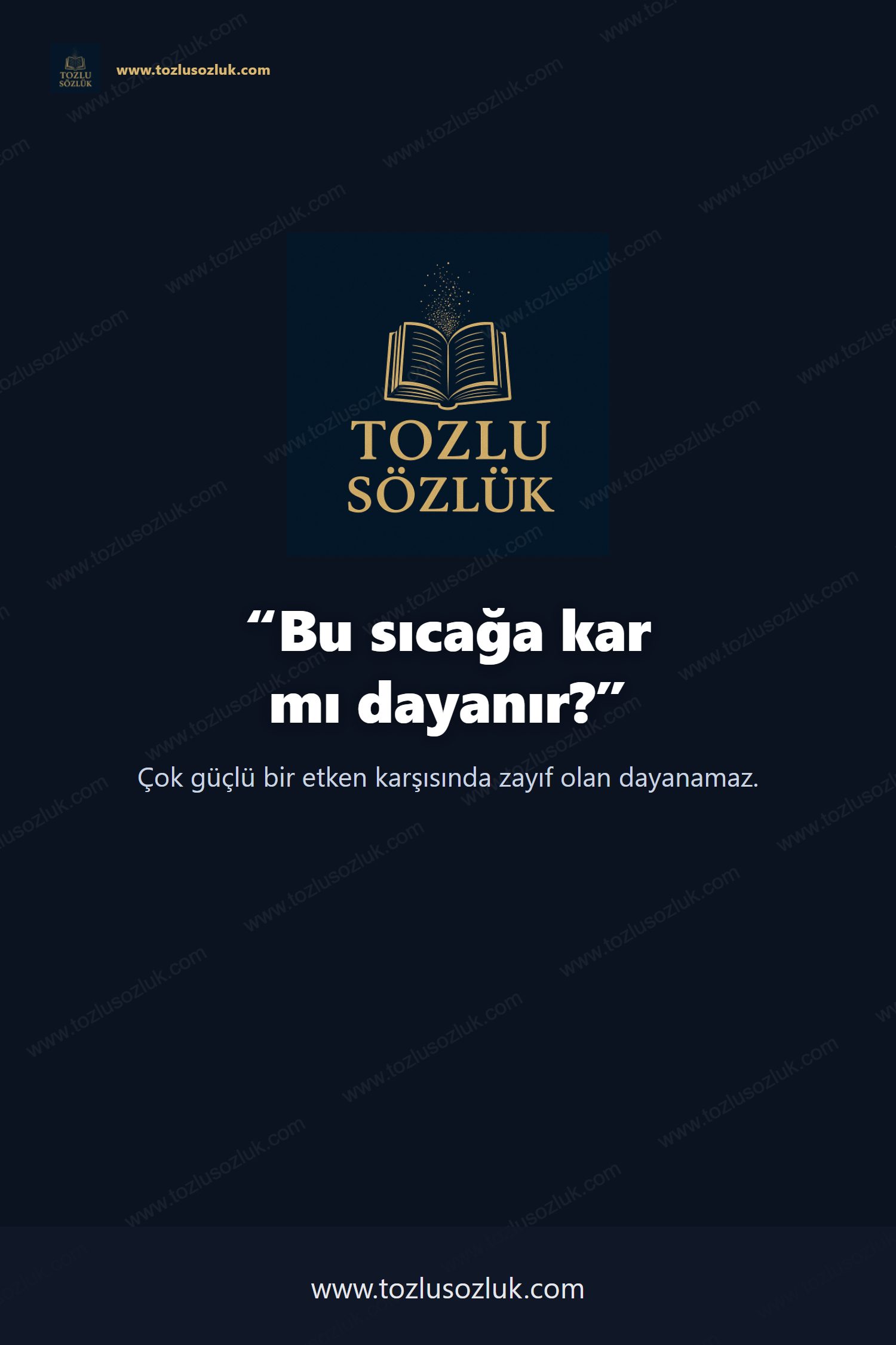 Bu sıcağa kar mı dayanır? Pinterest görseli