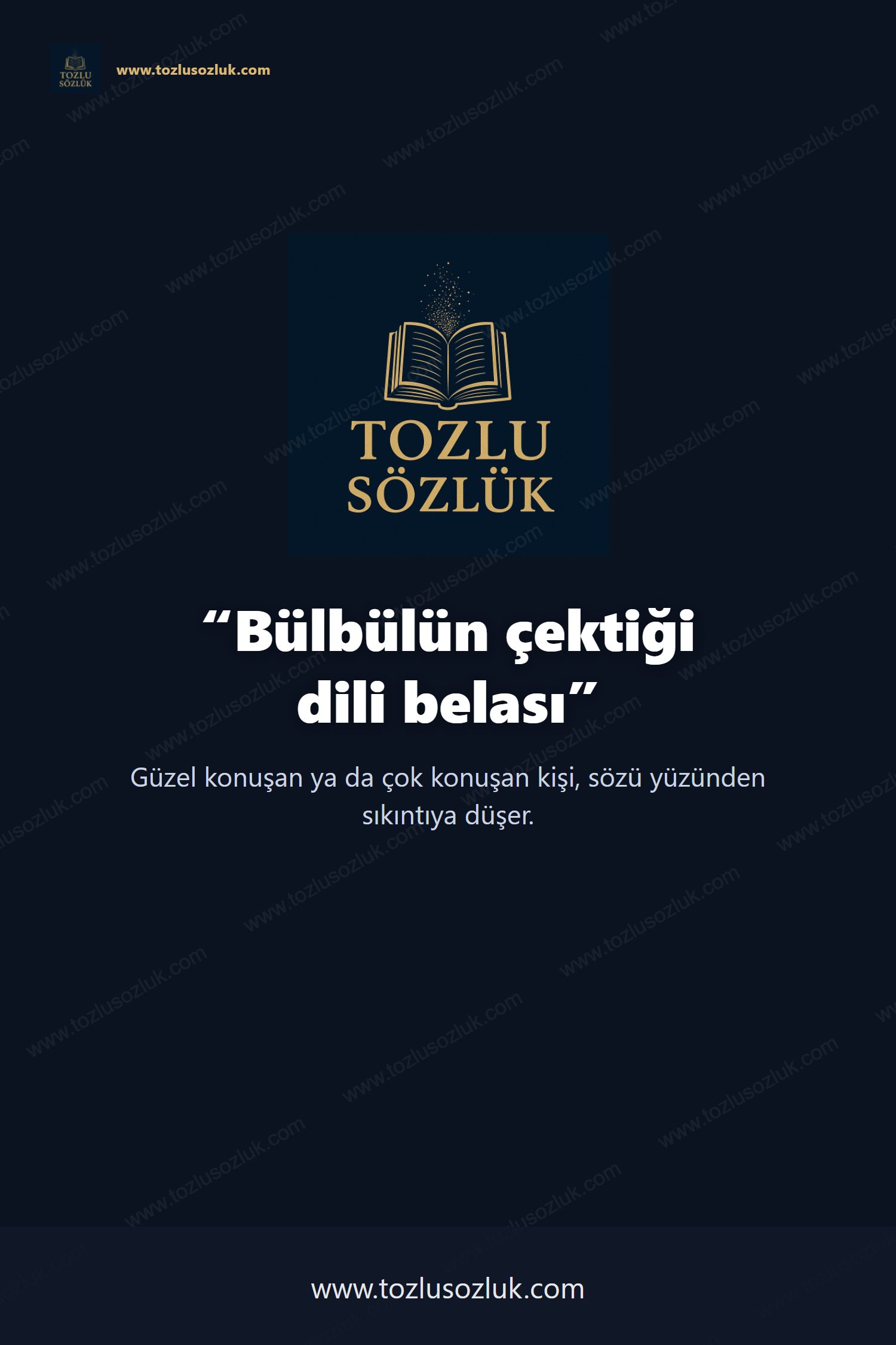 Bülbülün çektiği dili belası Pinterest görseli