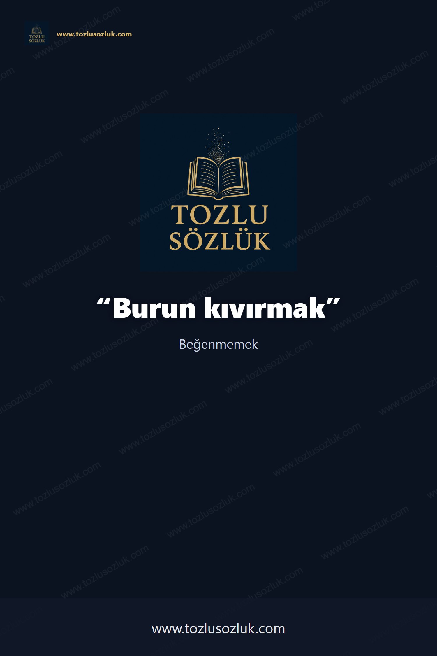 Burun kıvırmak Pinterest görseli