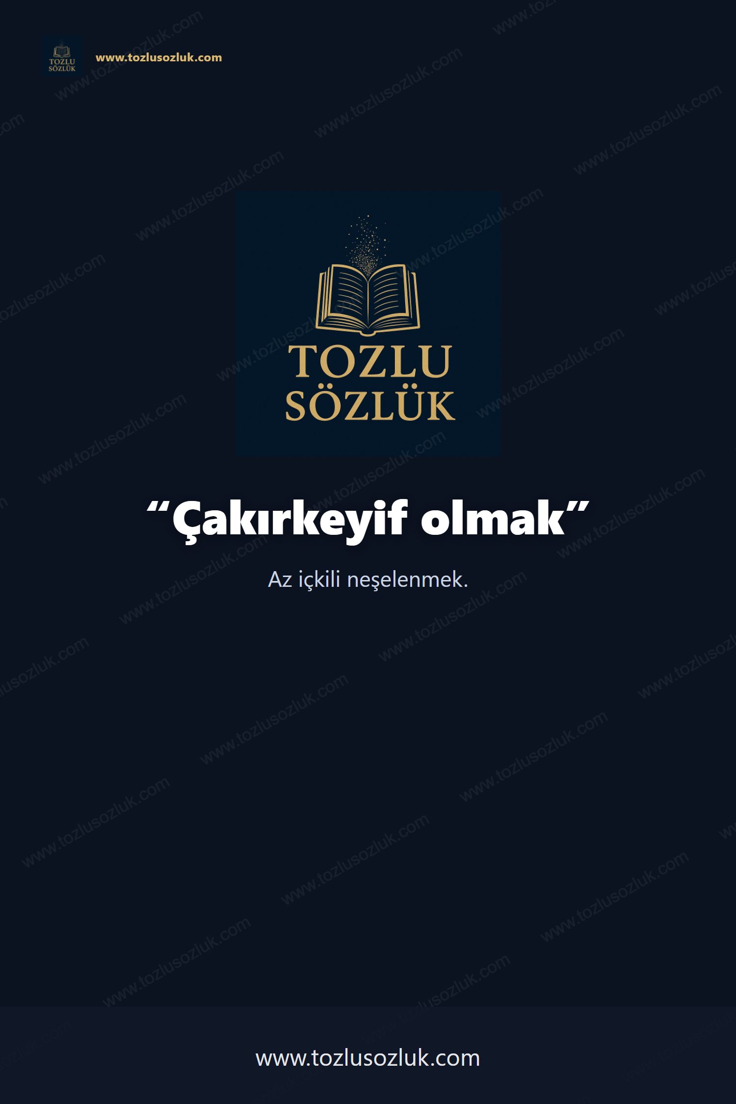 Çakırkeyif olmak Pinterest görseli